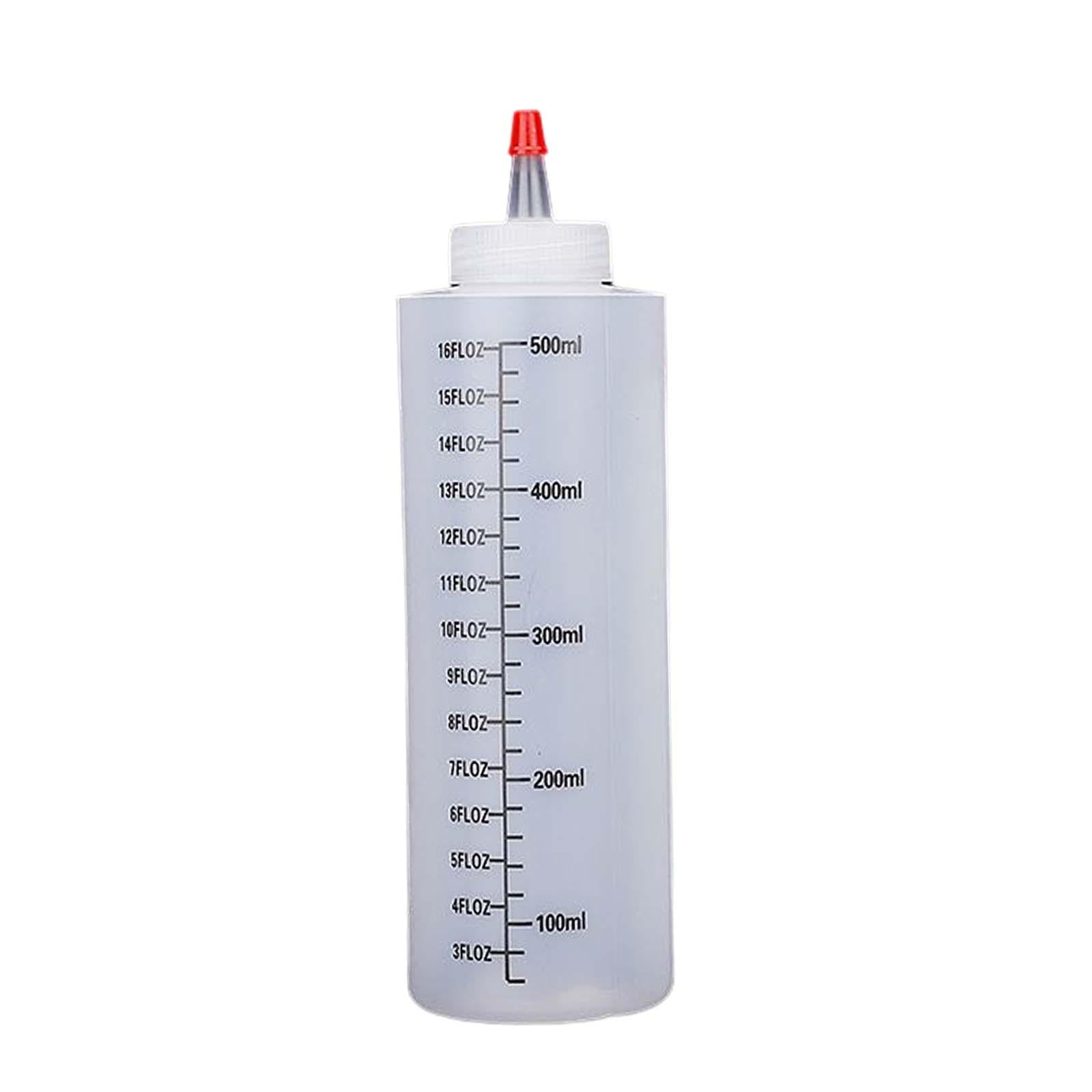 2xSalad Dressing Bottle Leakproof Ketchup Dispenser for home 500ml