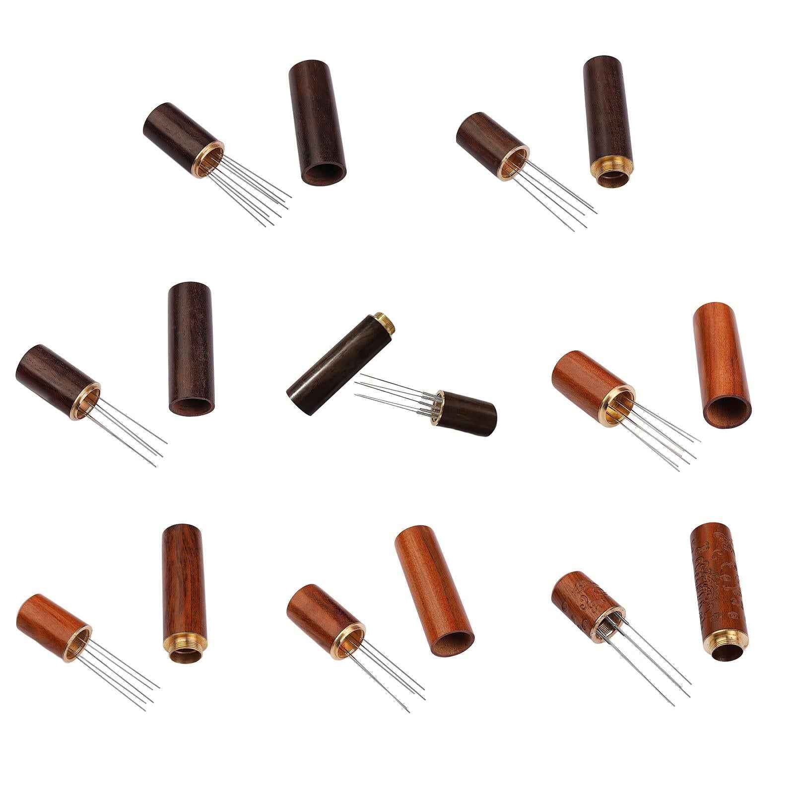 Coffee Tamper Distributor Coffee Distributor Leveler Wood for Hotel Home 8 pins ordinary