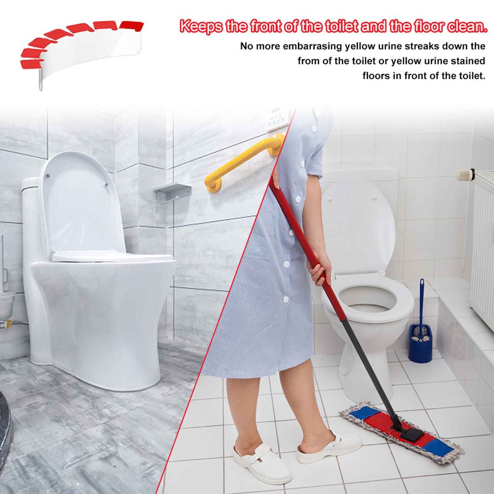 Potty Urine Deflector Guard Portable Stickiness Universal for Bathroom Hotel