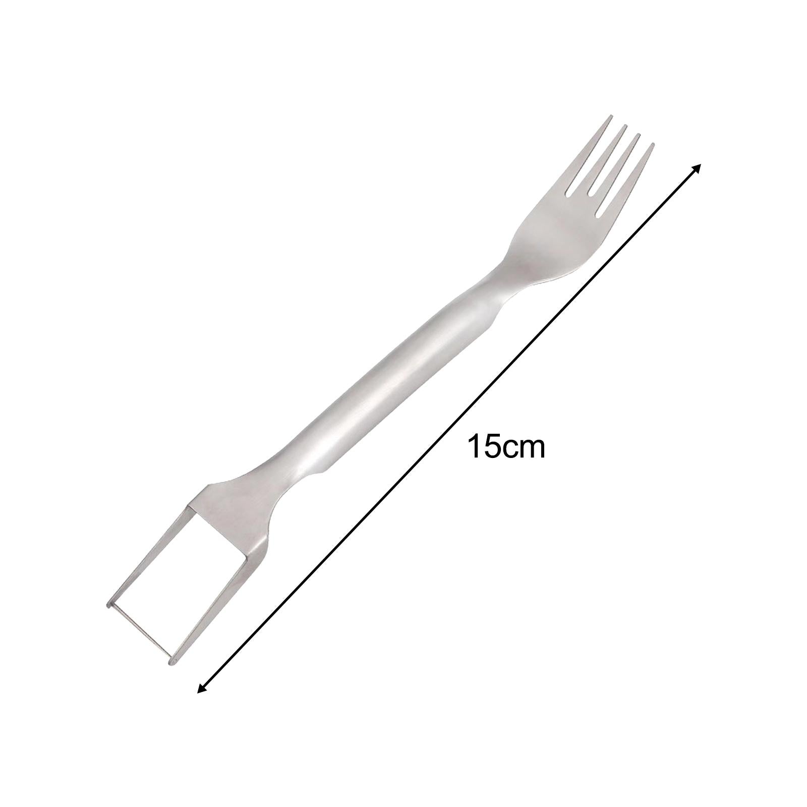 2xWatermelon Fork Slicer 5.91'' Kitchen Gadgets Melon Slicer Cutter for Picnic