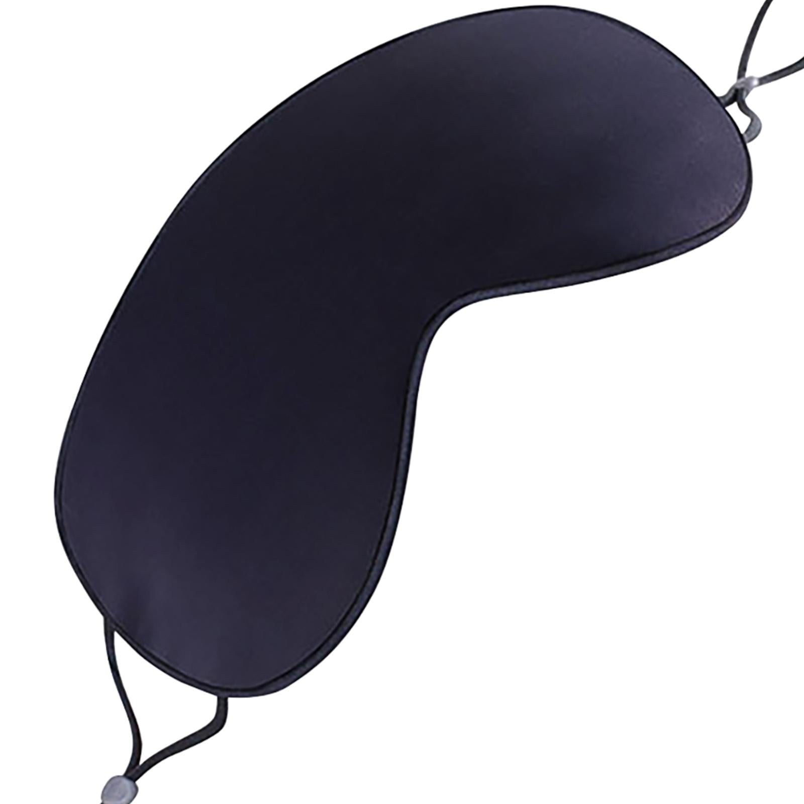 2xSleep men Soft Lightweight Night Eye Shade mask for home Black