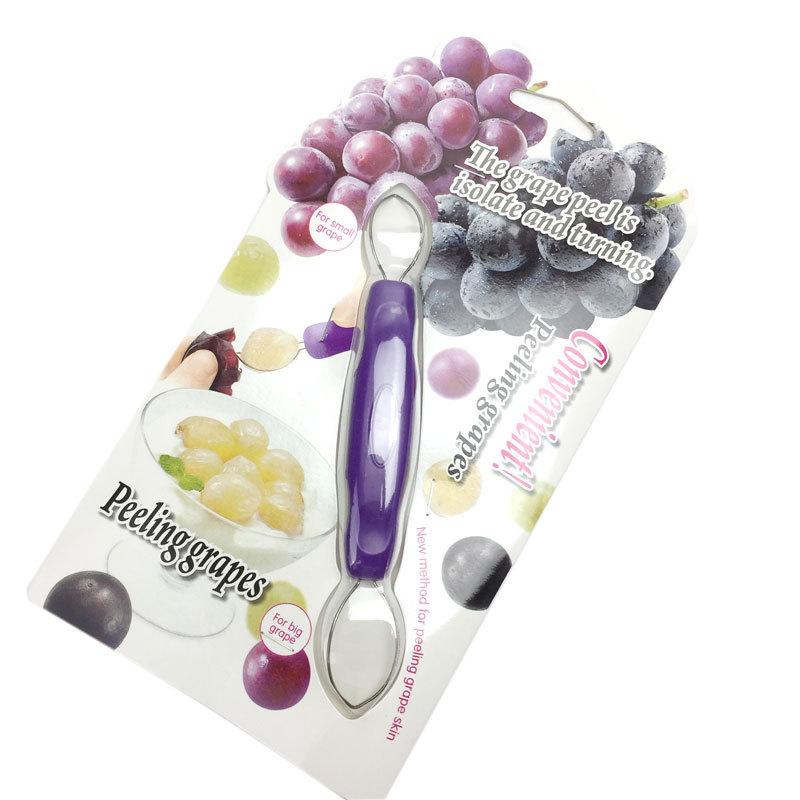 4xGrape Peeler Durable Fruit Tools Cherry Peeler Grape peel remove tool Kitchen Gadget