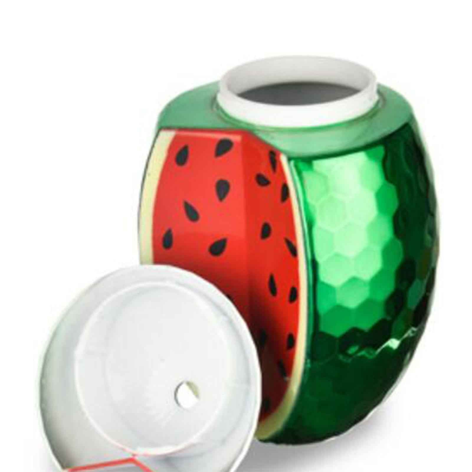 2Pcs Party Drink Cup Fun Novelty Water Bottle for Celebration Camping Picnic Watermelon