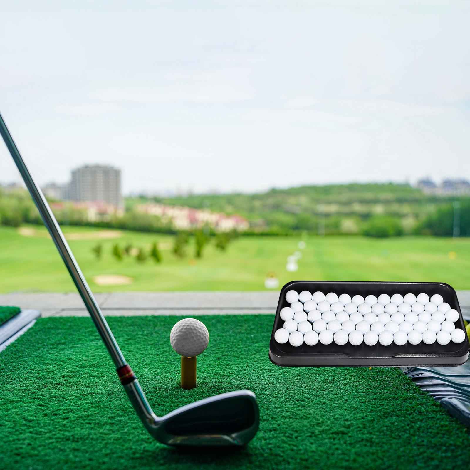 Golf Ball Tray Golfball Precision Golfing Supplies Container for Outdoor Use