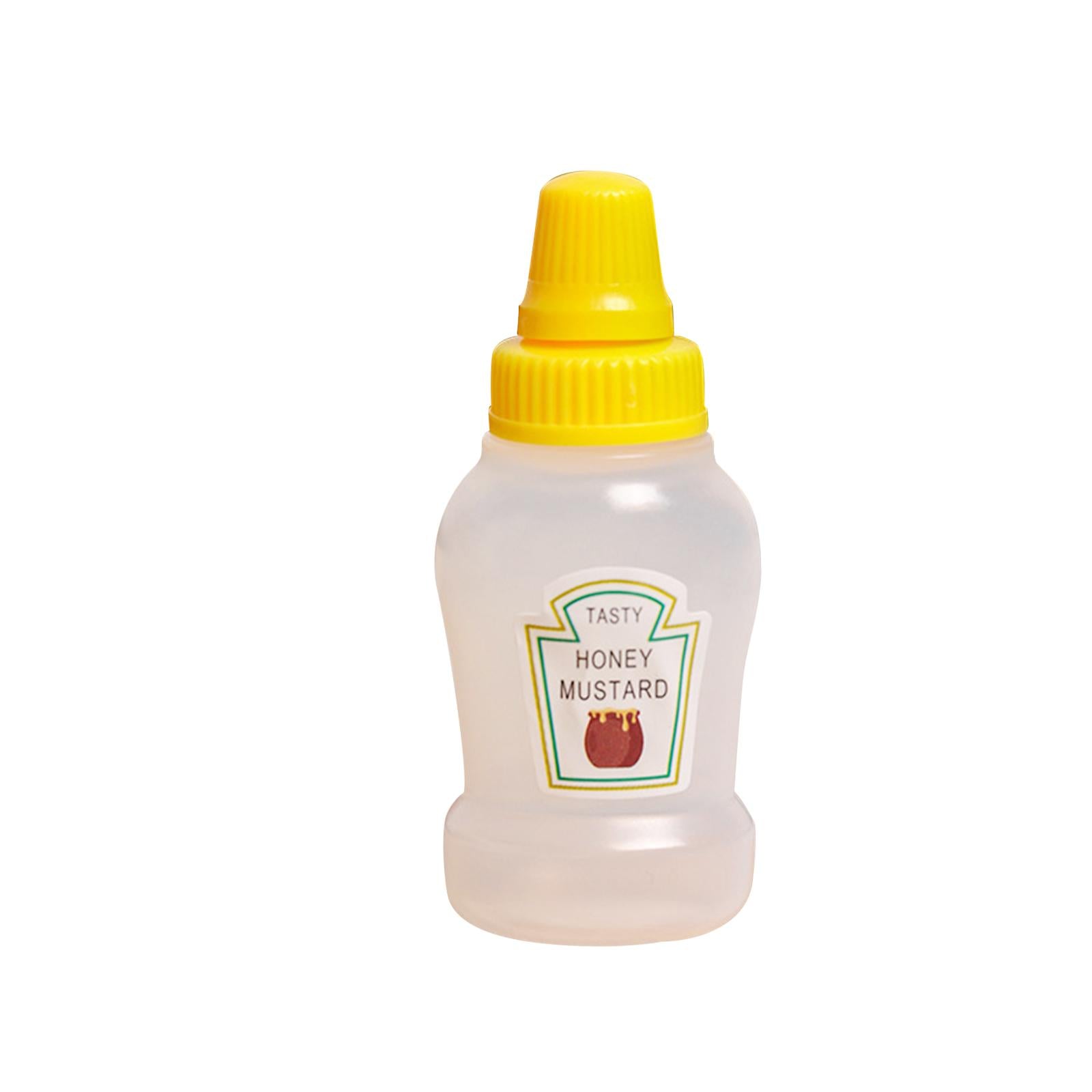 4xMini Tomato Ketchup Bottle Containers Bottle for Kitchen BBQ Outdoor honey 