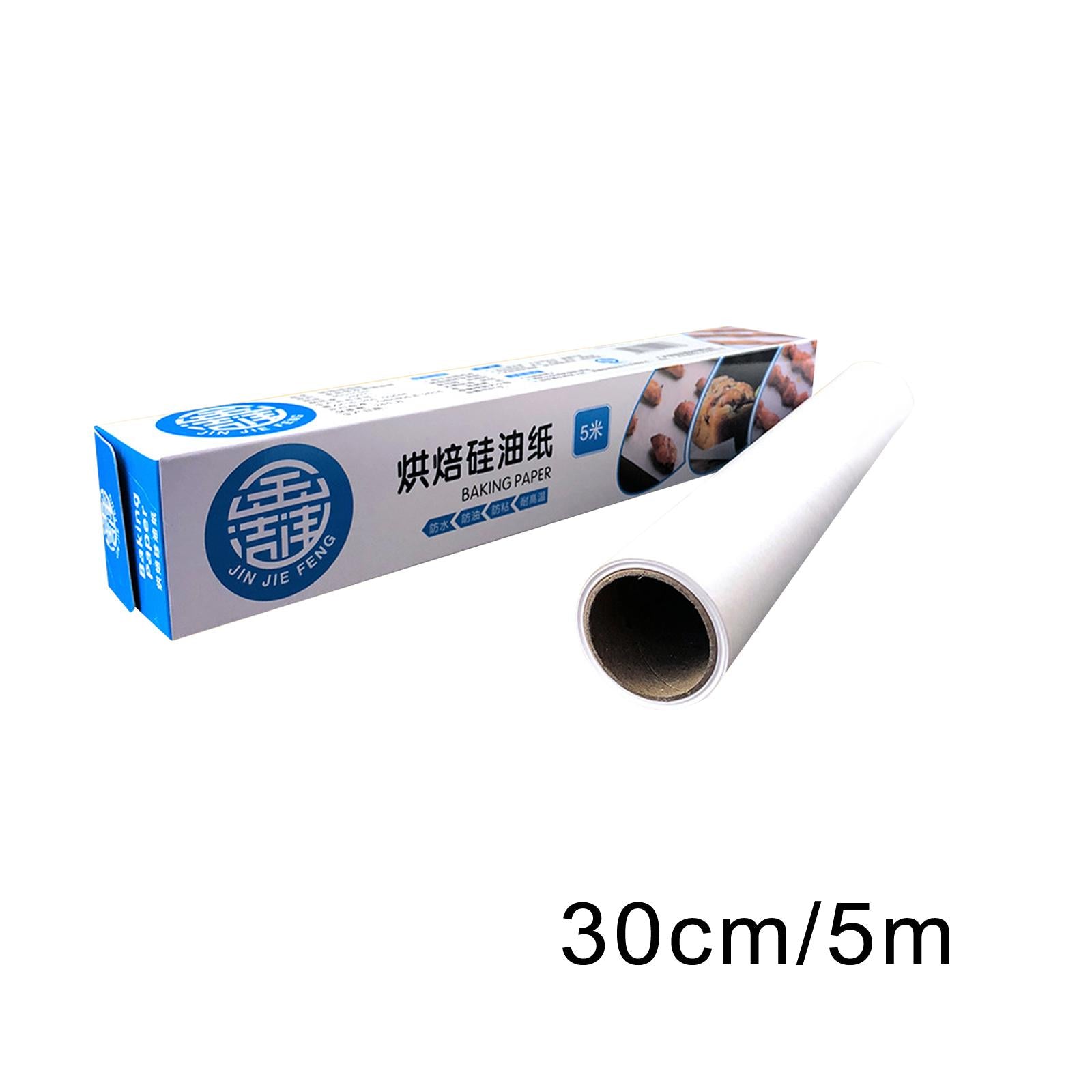 2xKitchen Parchment Paper Waterproof for Baking Cookies French Fries Air Fryer 5mx30cm