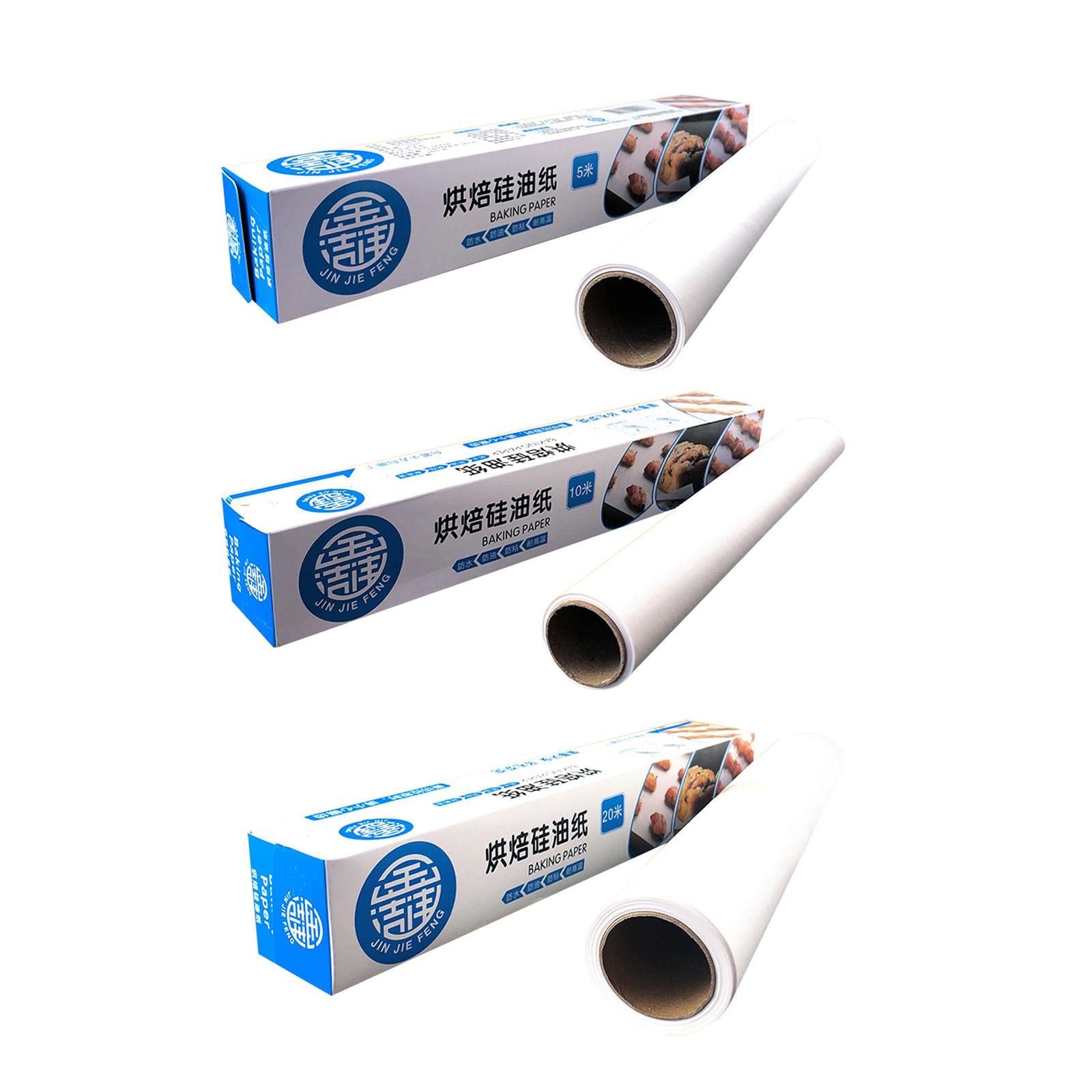 2xKitchen Parchment Paper Waterproof for Baking Cookies French Fries Air Fryer 5mx30cm