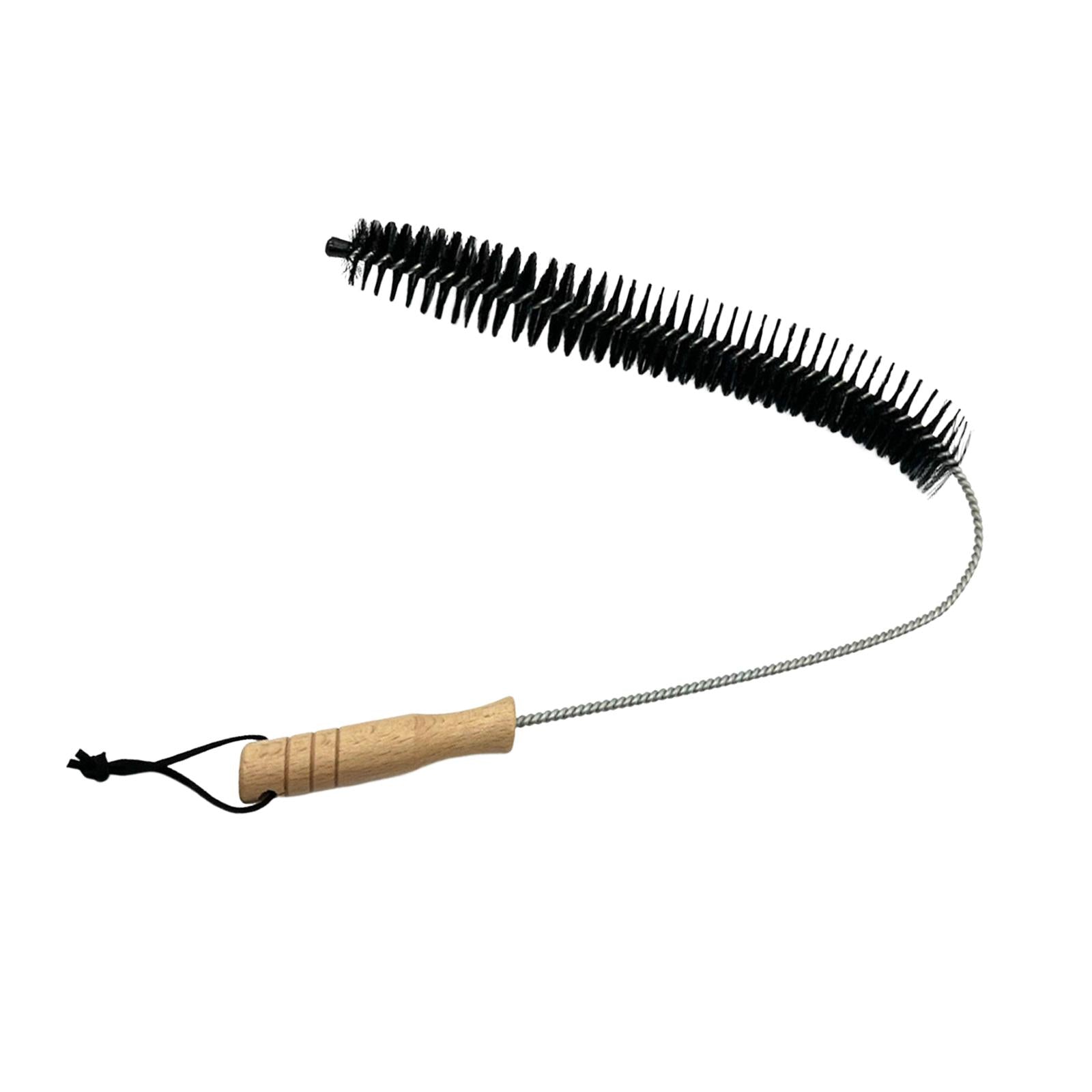 2xClothes Dryer Vent Brush Universal for Dryer Vent Exhaust Vents Refrigerator 75cm half Bristles