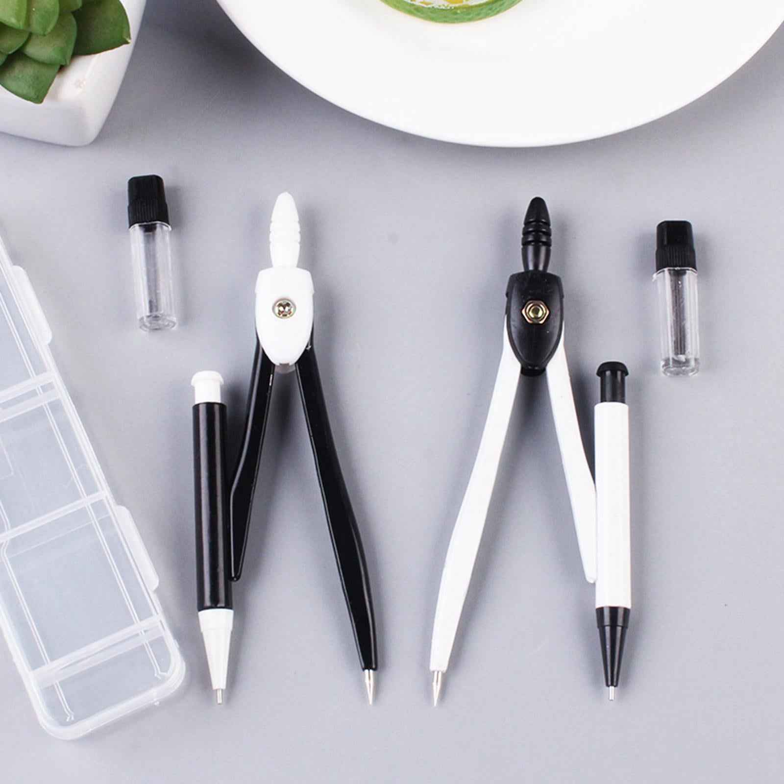 Drawing Compass Professional Draw Circle Tool for Geometry Teachers Learning Black