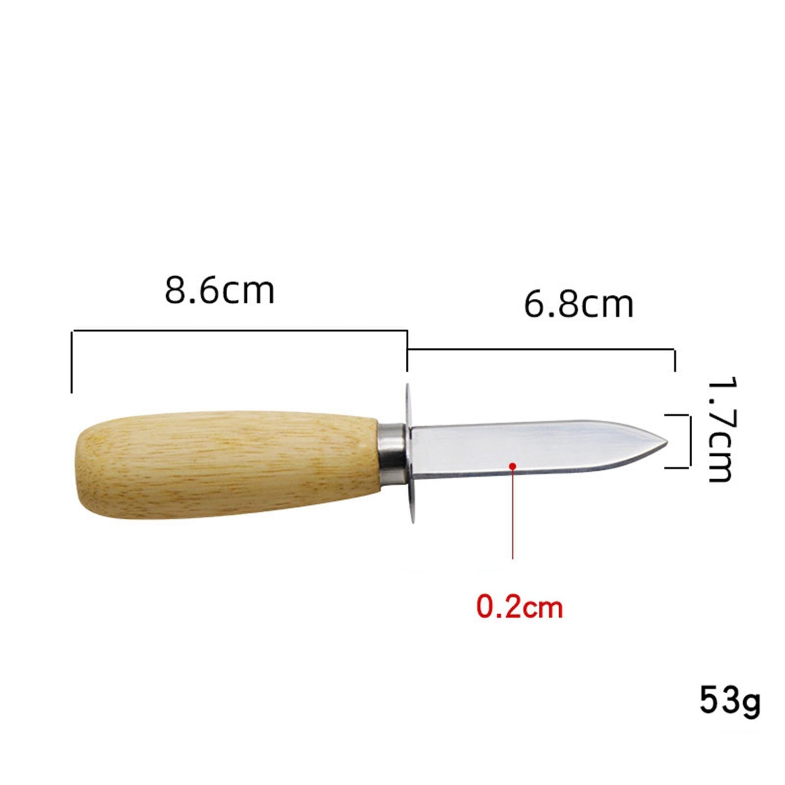 3xStainless Steel Clam Shucking Clam Shellfish Seafood Opener for Shellfish