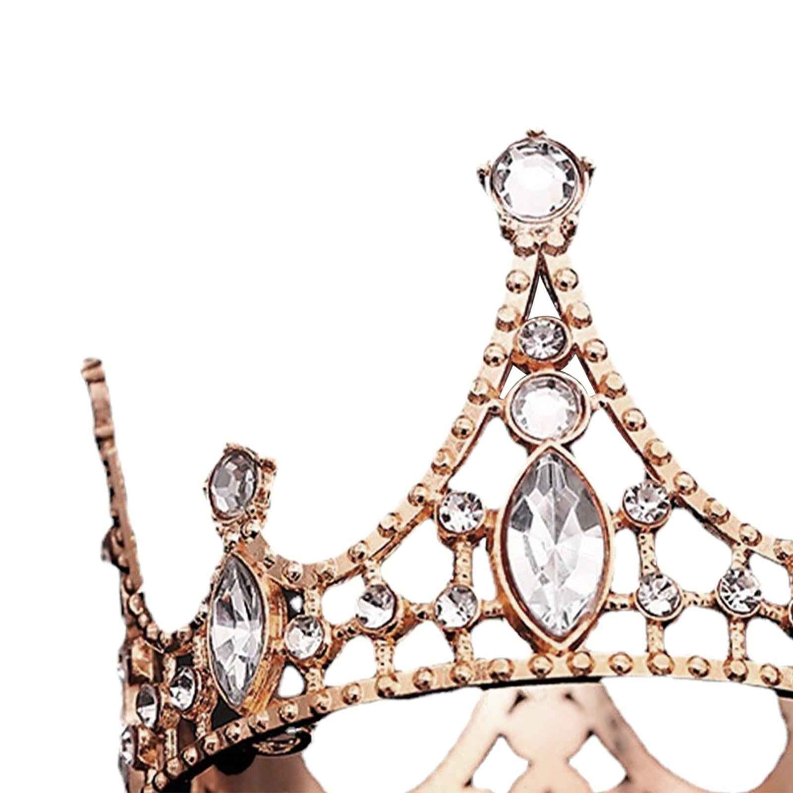 Hairband Tiaras Modern Tiaras Headpieces for Themed Parties Wedding Birthday rose gold