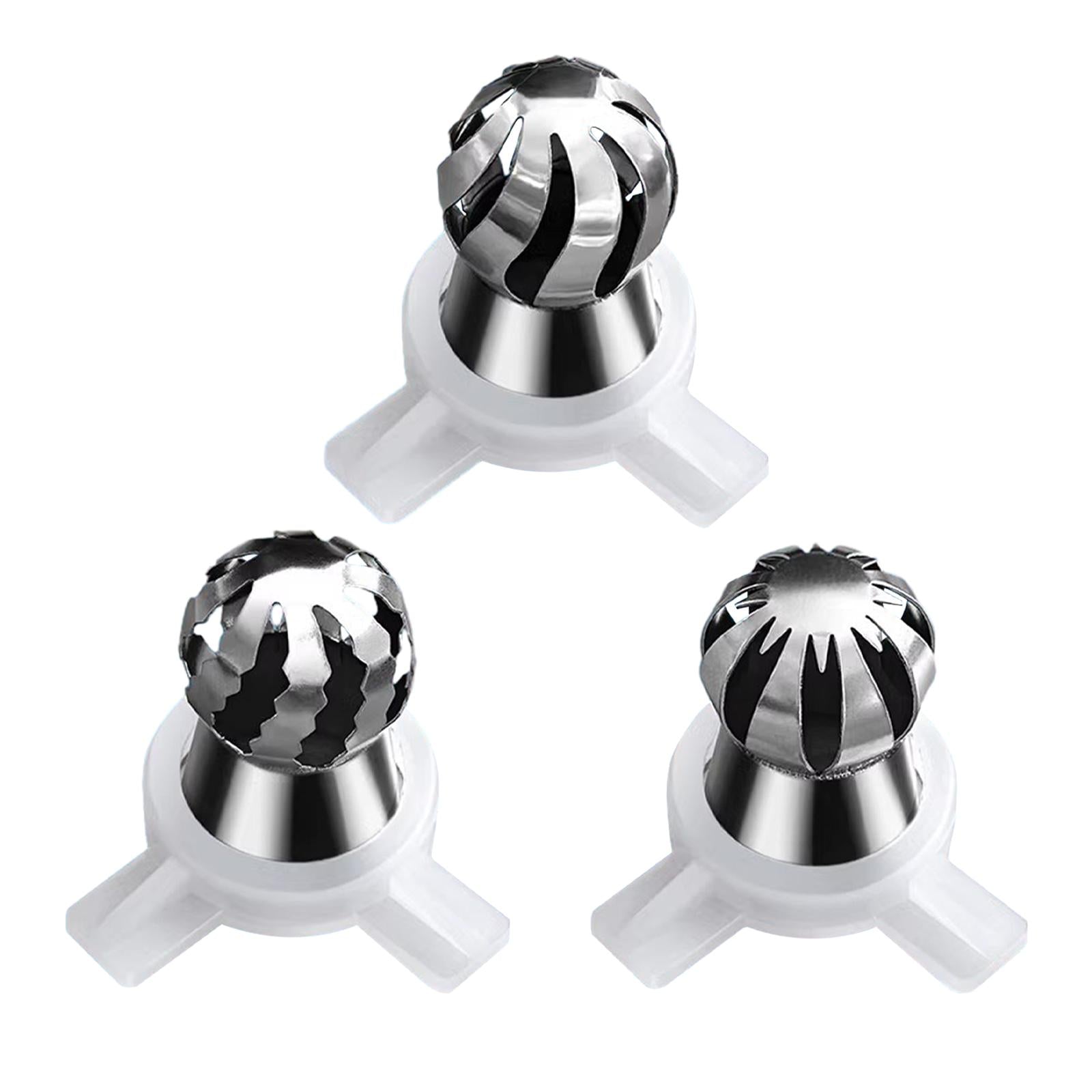 3xIce Cream Machines Spout Portable Sturdy Replaceable Ice Cream Machines Nozzle A