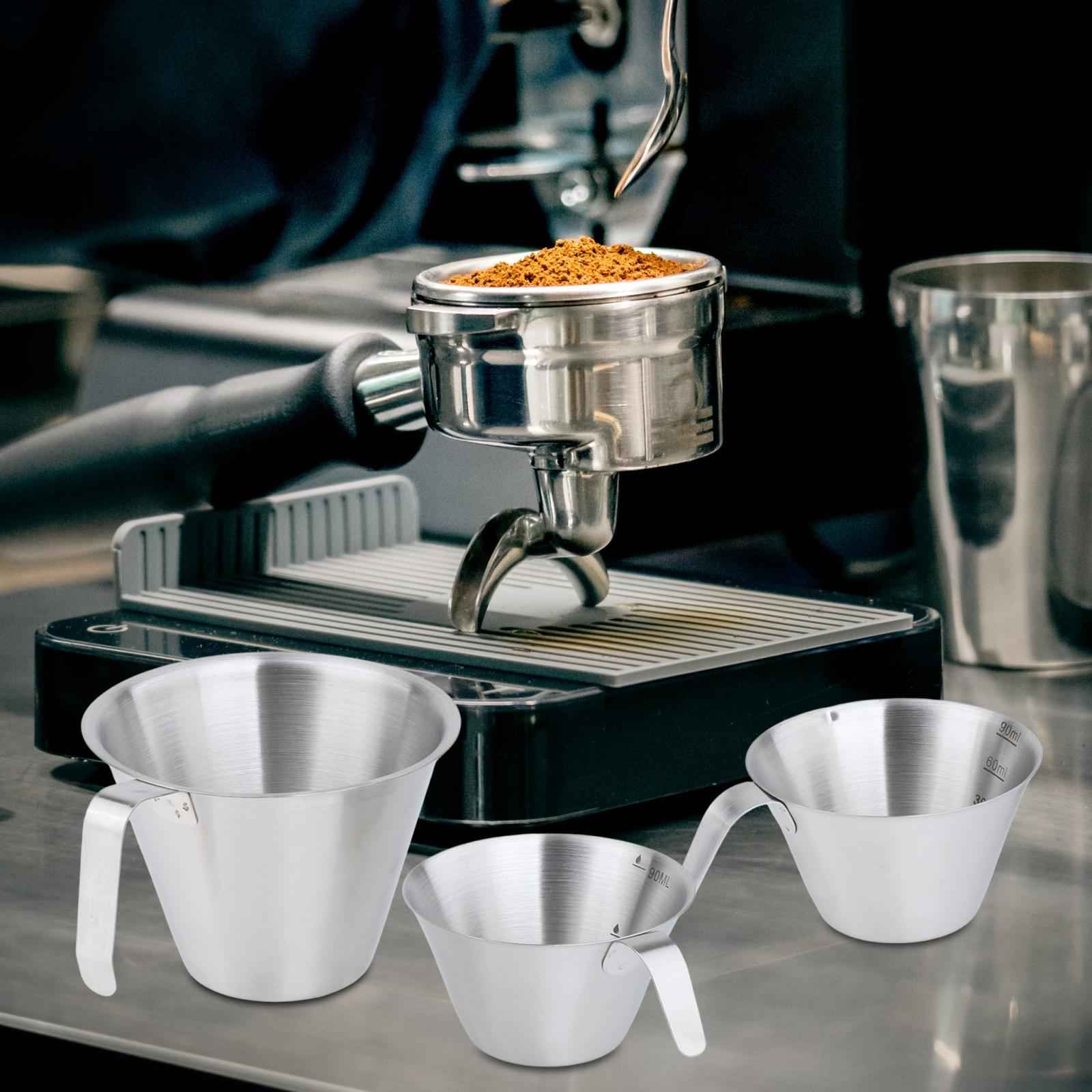 Espresso Measuring Cup with Scale Espresso Pouring Cup for Kitchen Tools Tea 100ml