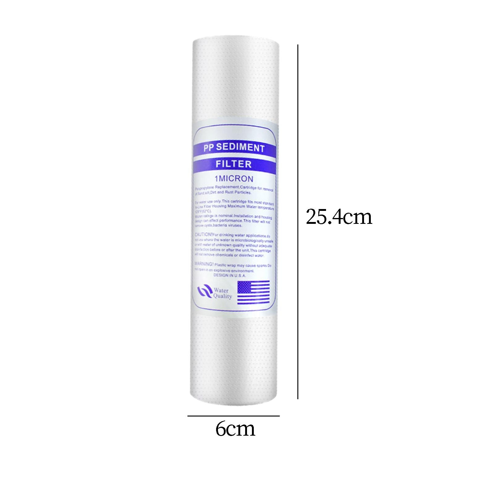 2xReplacement Cartridge 10 Replace Cartridge Filters Whole House Water Filter 1 Micron"