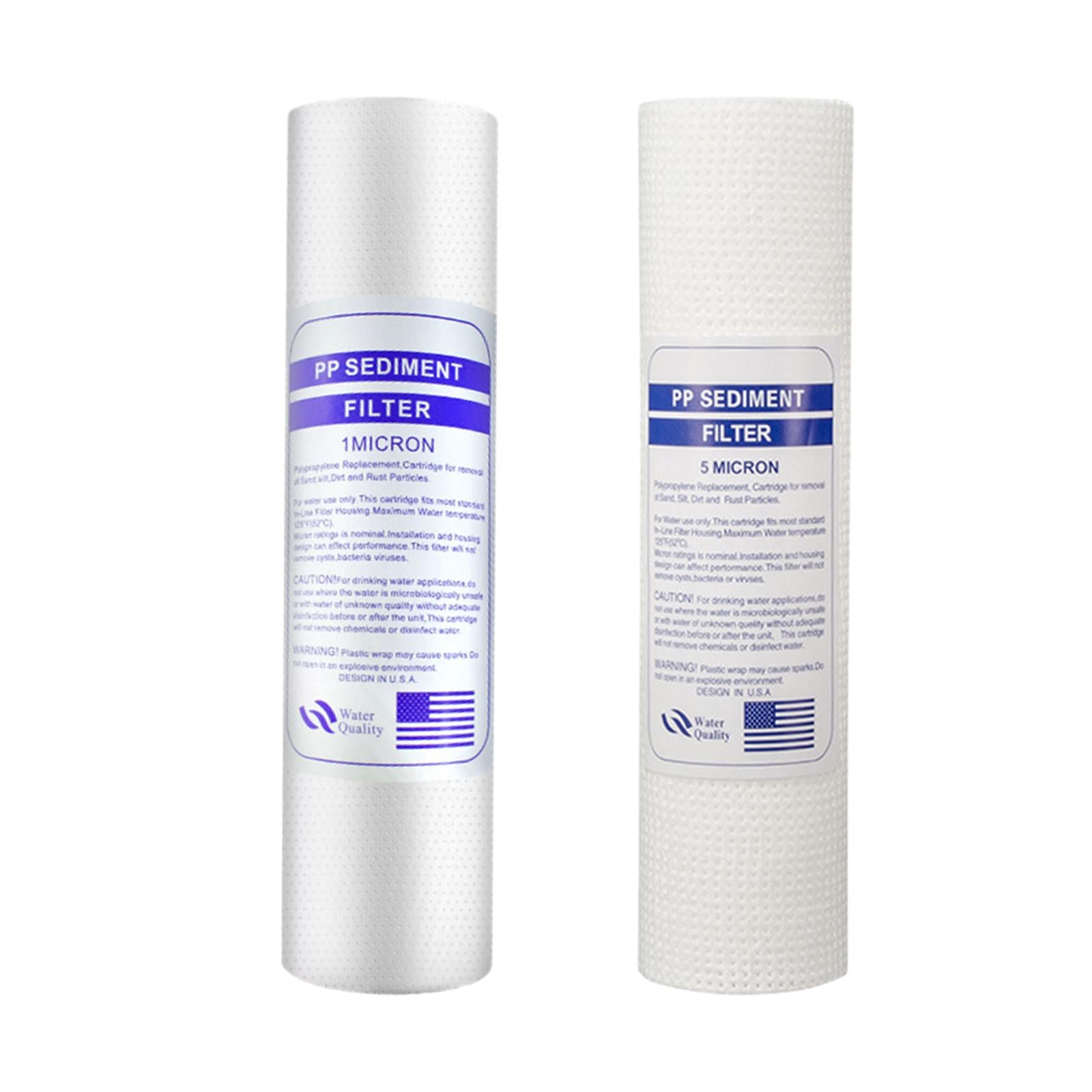 4xReplacement Cartridge 10 Replace Cartridge Filters Whole House Water Filter 1 Micron"