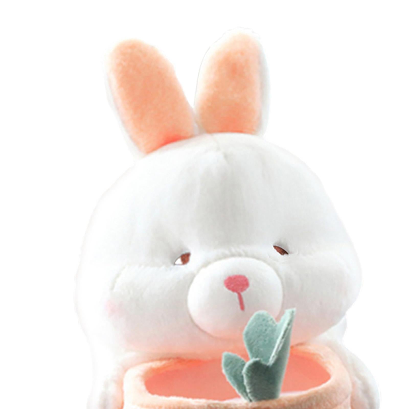 Creative Car Trash Can Cute Plush Toy Universal Tissue Case Decor rabbit