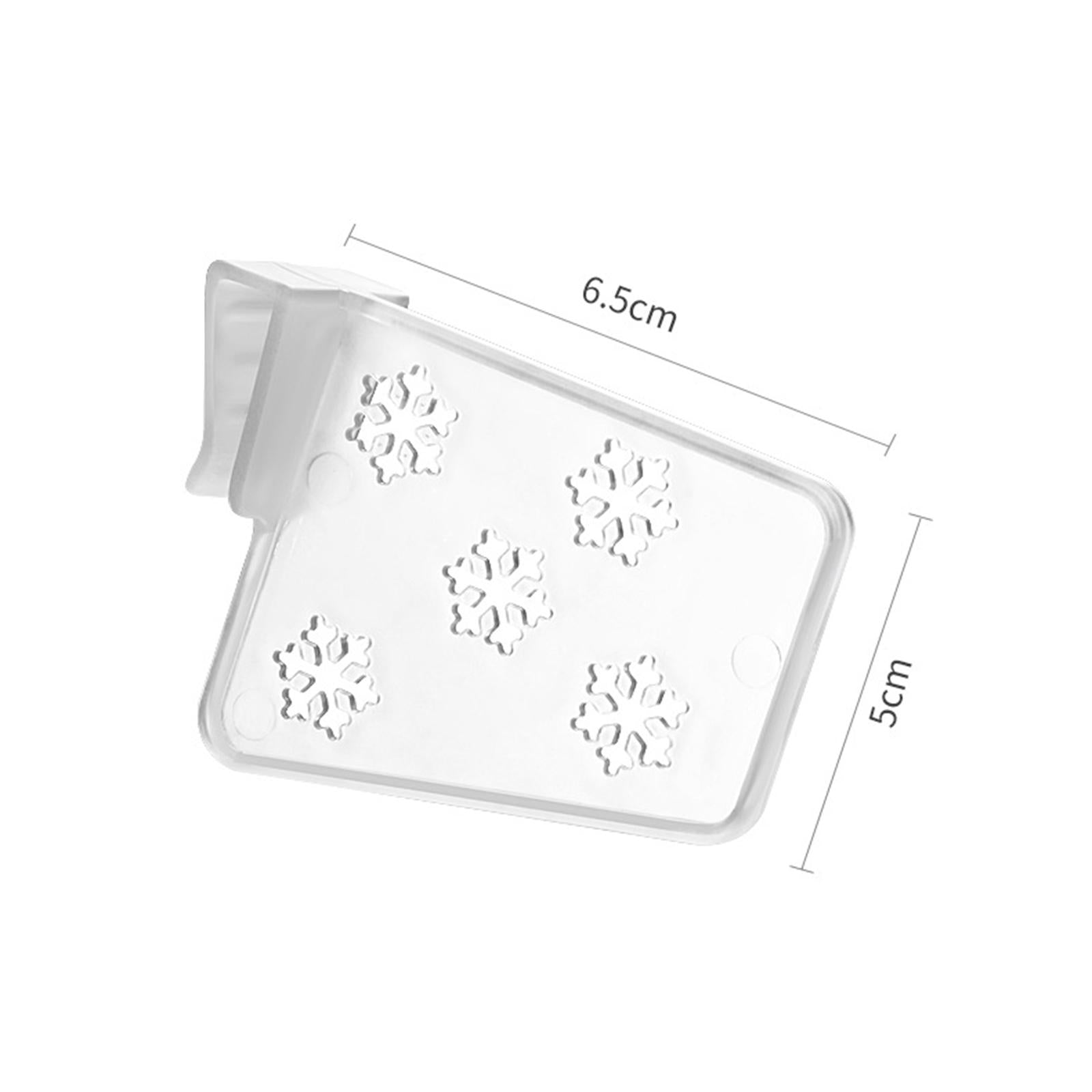 5x10Pcs Refrigerator Organizer Bins Partition Fridge Storage Container Divider