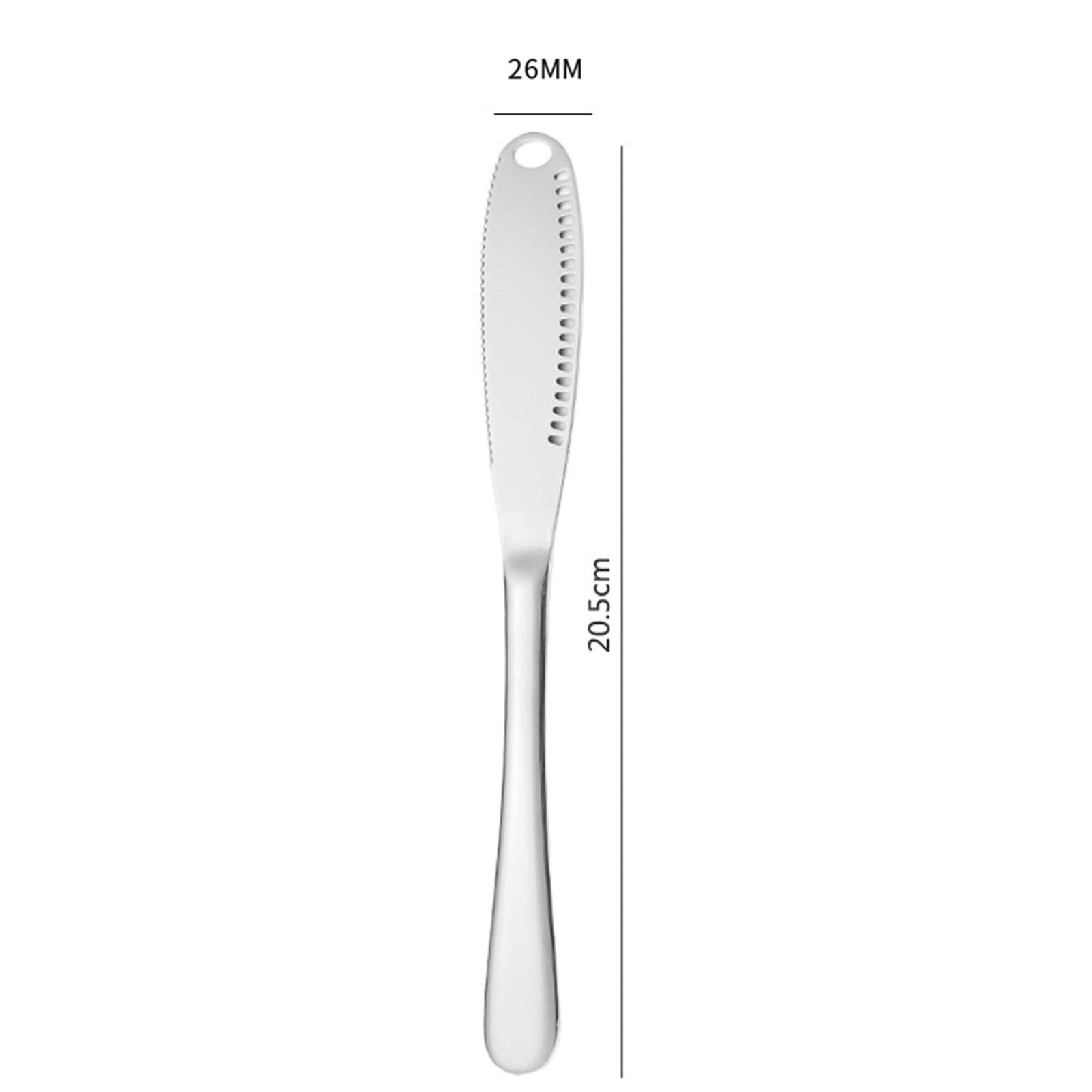3x3 in 1 Butter Spreader Knife Breakfast Spreads Knives Buffet Kitchen Gadgets Sliver