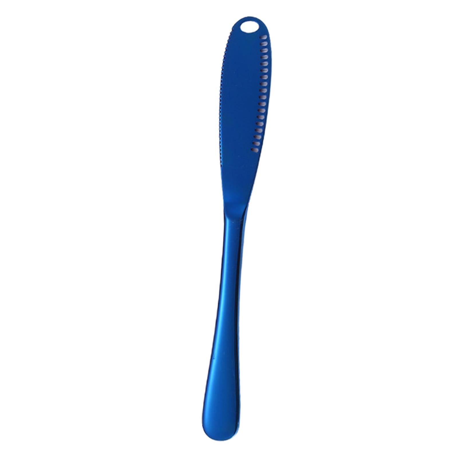 3x3 in 1 Butter Spreader Knife Breakfast Spreads Knives Buffet Kitchen Gadgets Blue