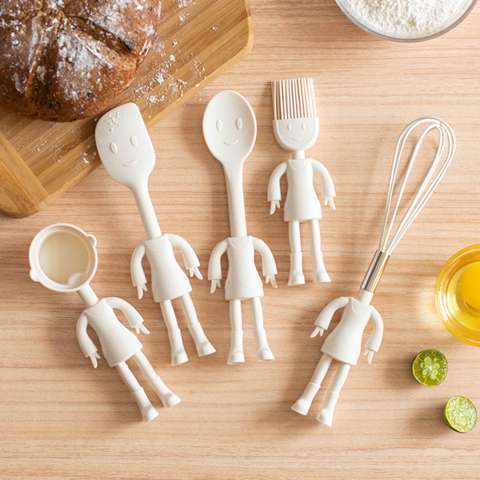 2xKitchen Utensil Heat Resistant Durable Cooking Tools for Baking Home Cooking whisk