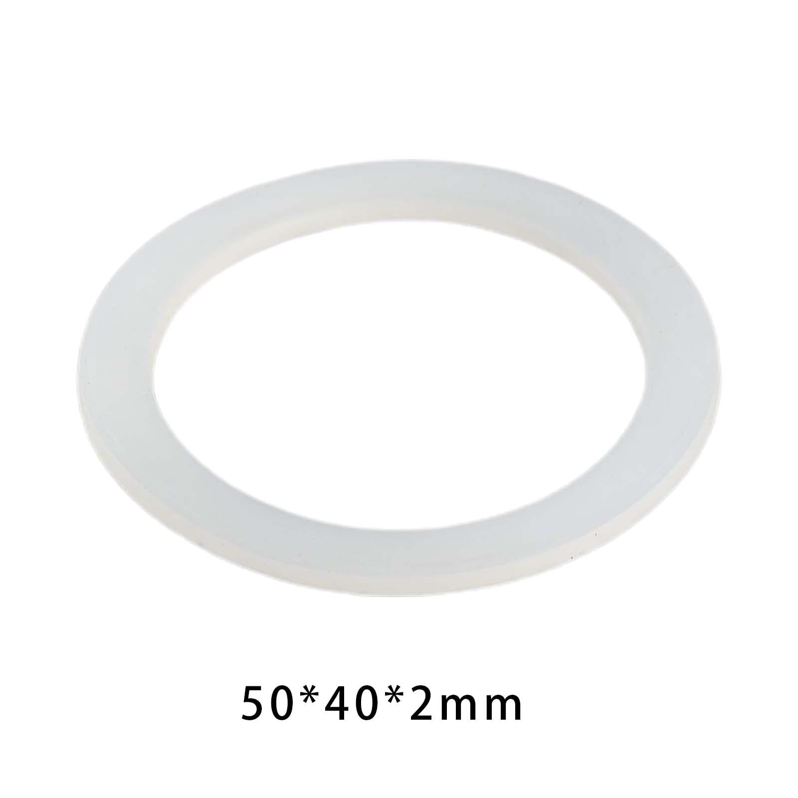 4xSilicone Seals Professional Flexible Washer Gasket for Moka Pot Coffee Maker for 1 Cup