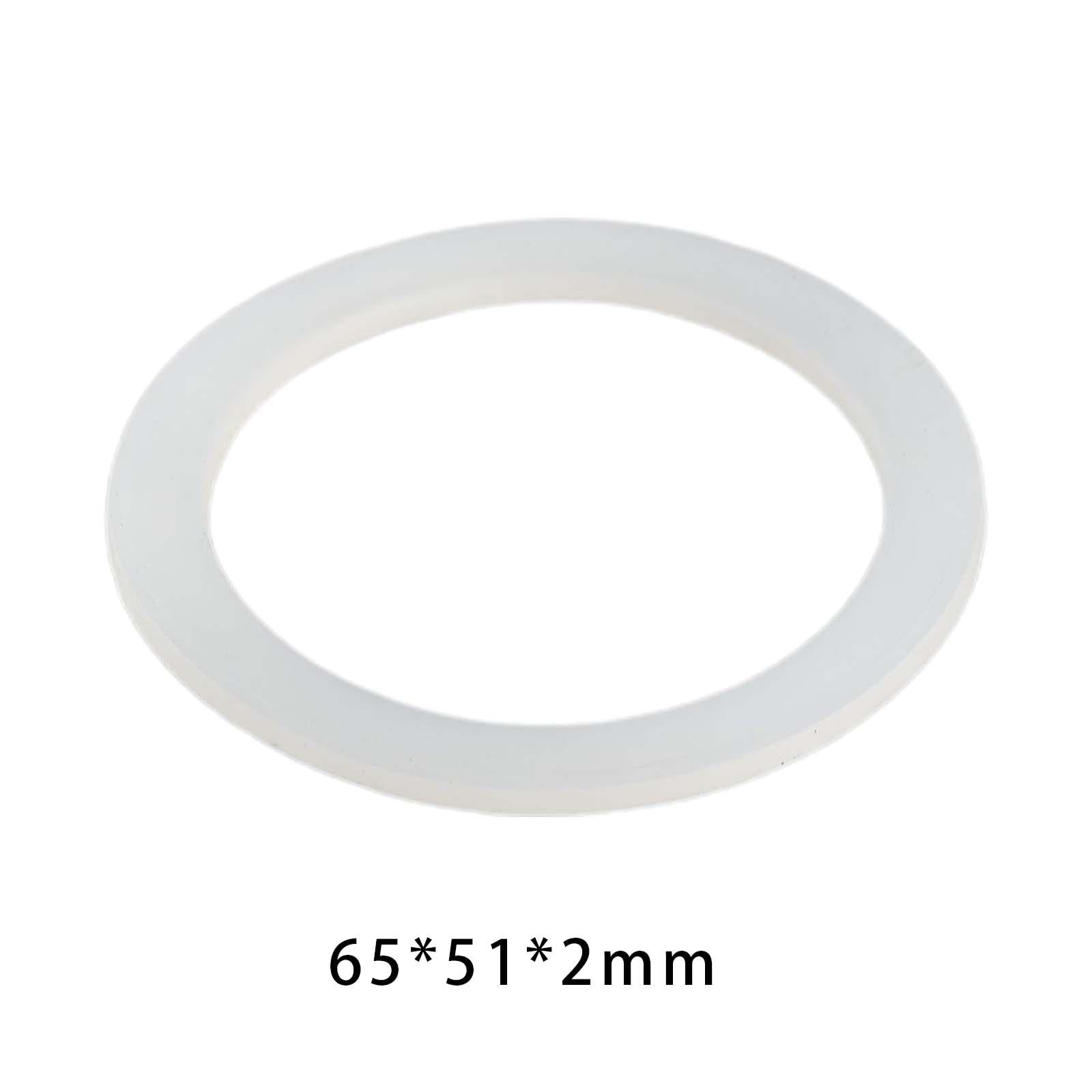 4xSilicone Seals Professional Flexible Washer Gasket for Moka Pot Coffee Maker for 3 Cup