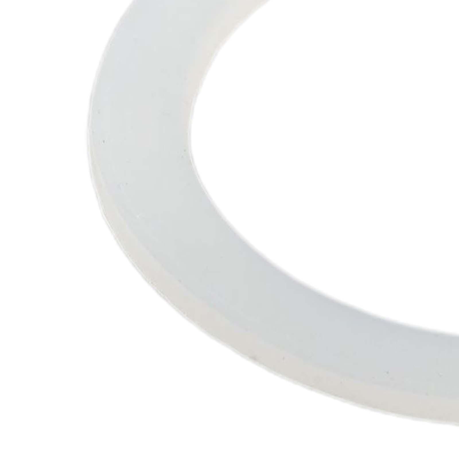 4xSilicone Seals Professional Flexible Washer Gasket for Moka Pot Coffee Maker for 6 Cup