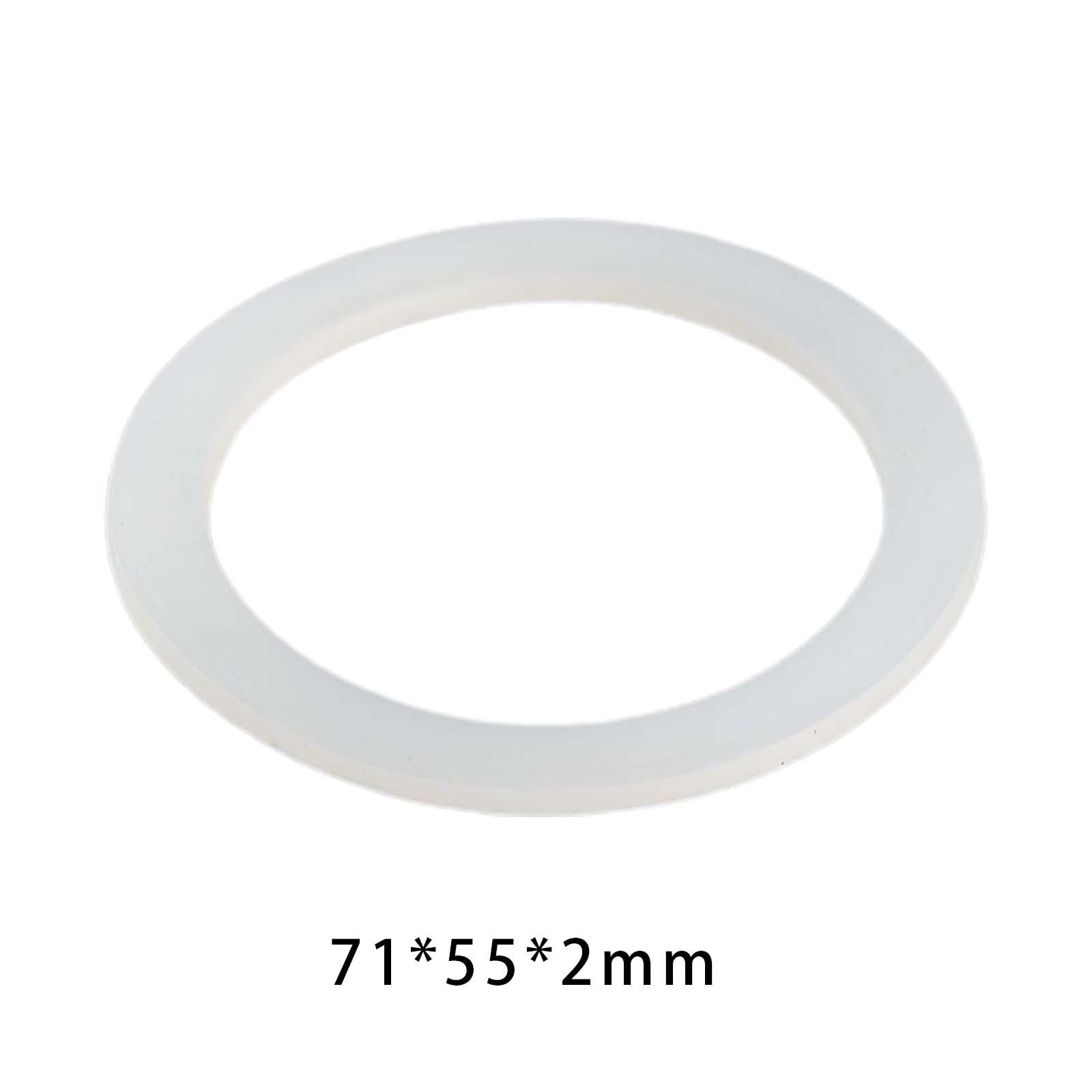 4xSilicone Seals Professional Flexible Washer Gasket for Moka Pot Coffee Maker for 6 Cup