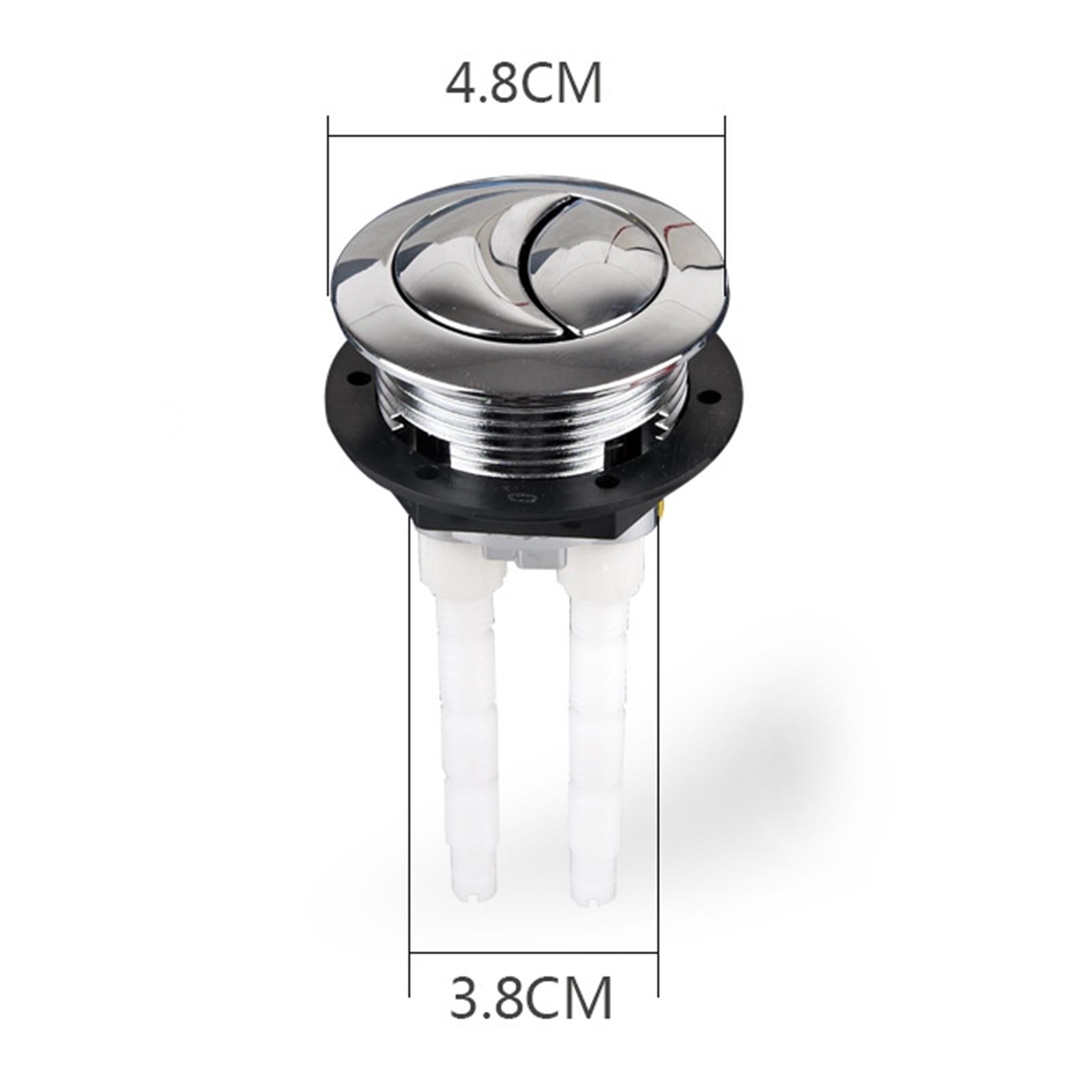 Dual Push Flushing Toilet Button Duable Replacement Part for Home  Small