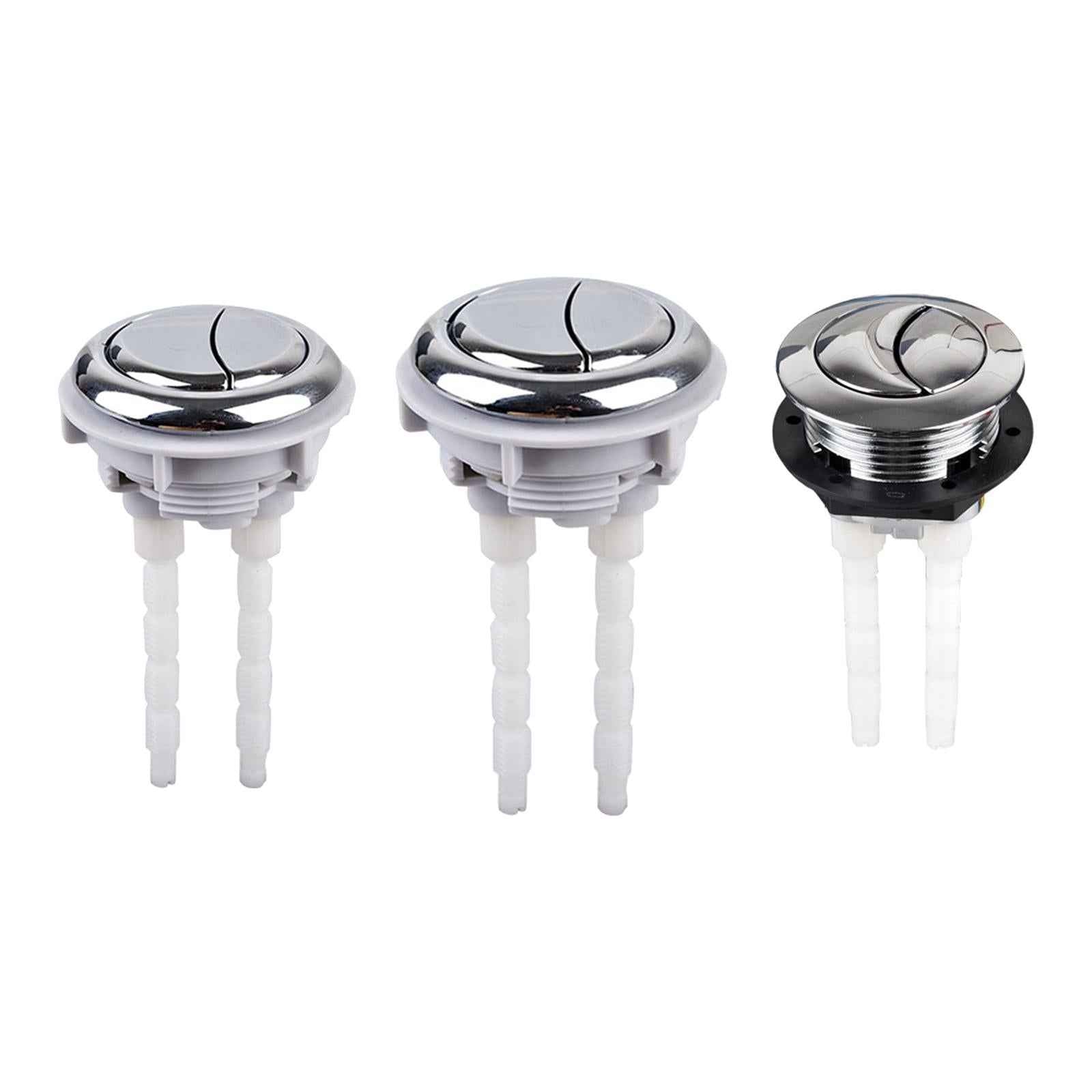 Dual Push Flushing Toilet Button Duable Replacement Part for Home  Small
