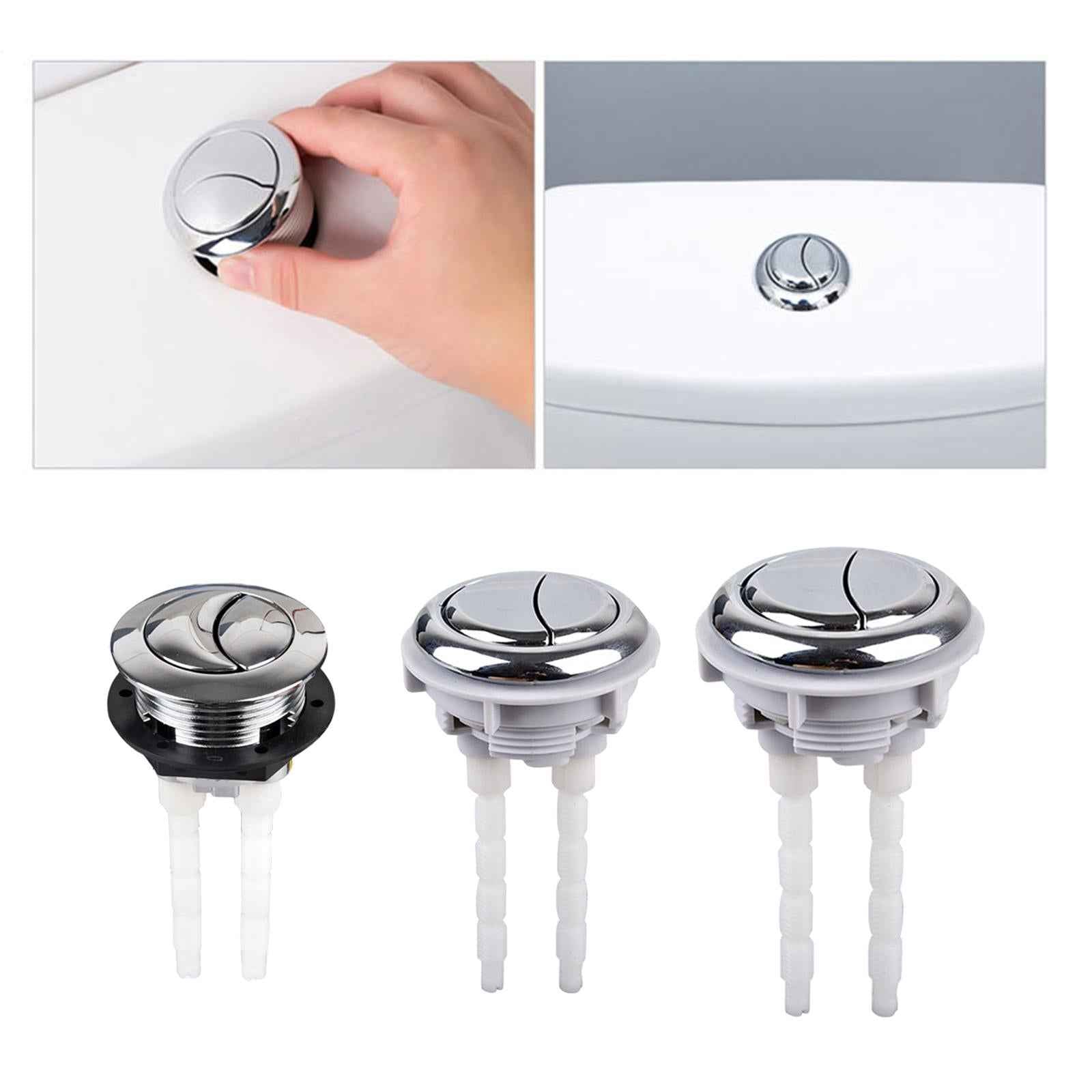 Dual Push Flushing Toilet Button Duable Replacement Part for Home  Small