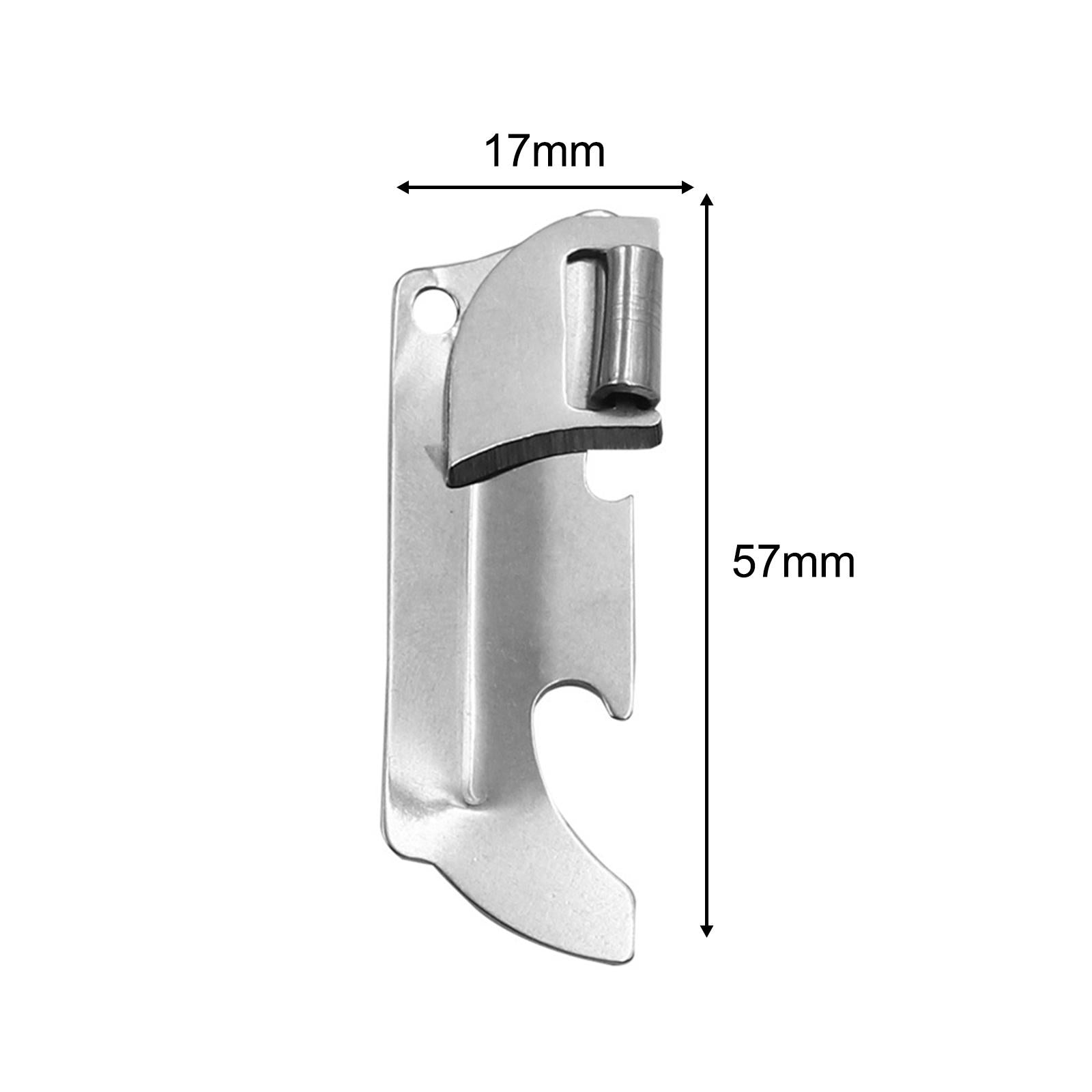2xCan Opener Manual Gadget Camping Tins Opener for Picnics Kitchen Accessories