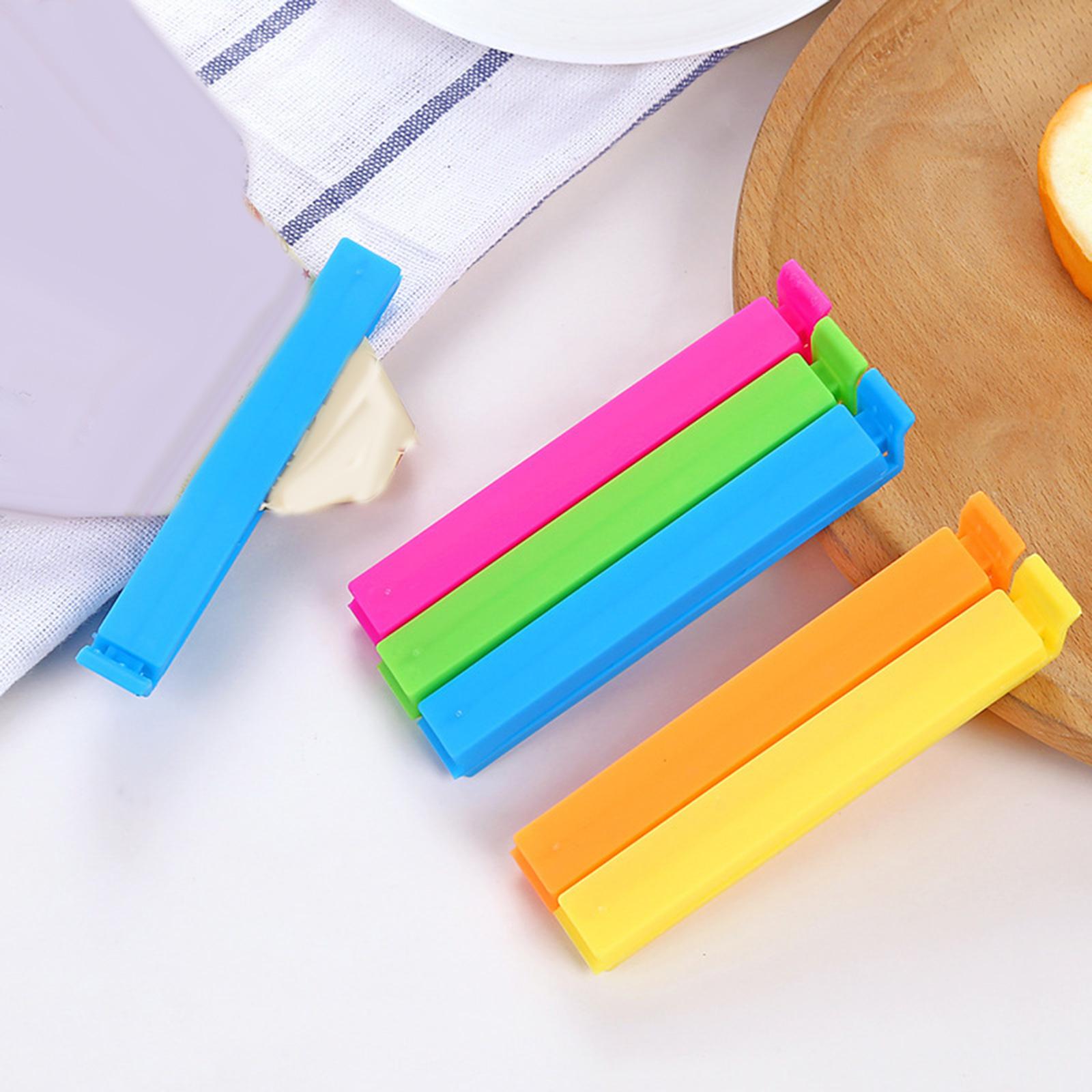 2x10Pcs Food Bags Sealing Clips Portable Chip Clips for Kitchen Home Groceries