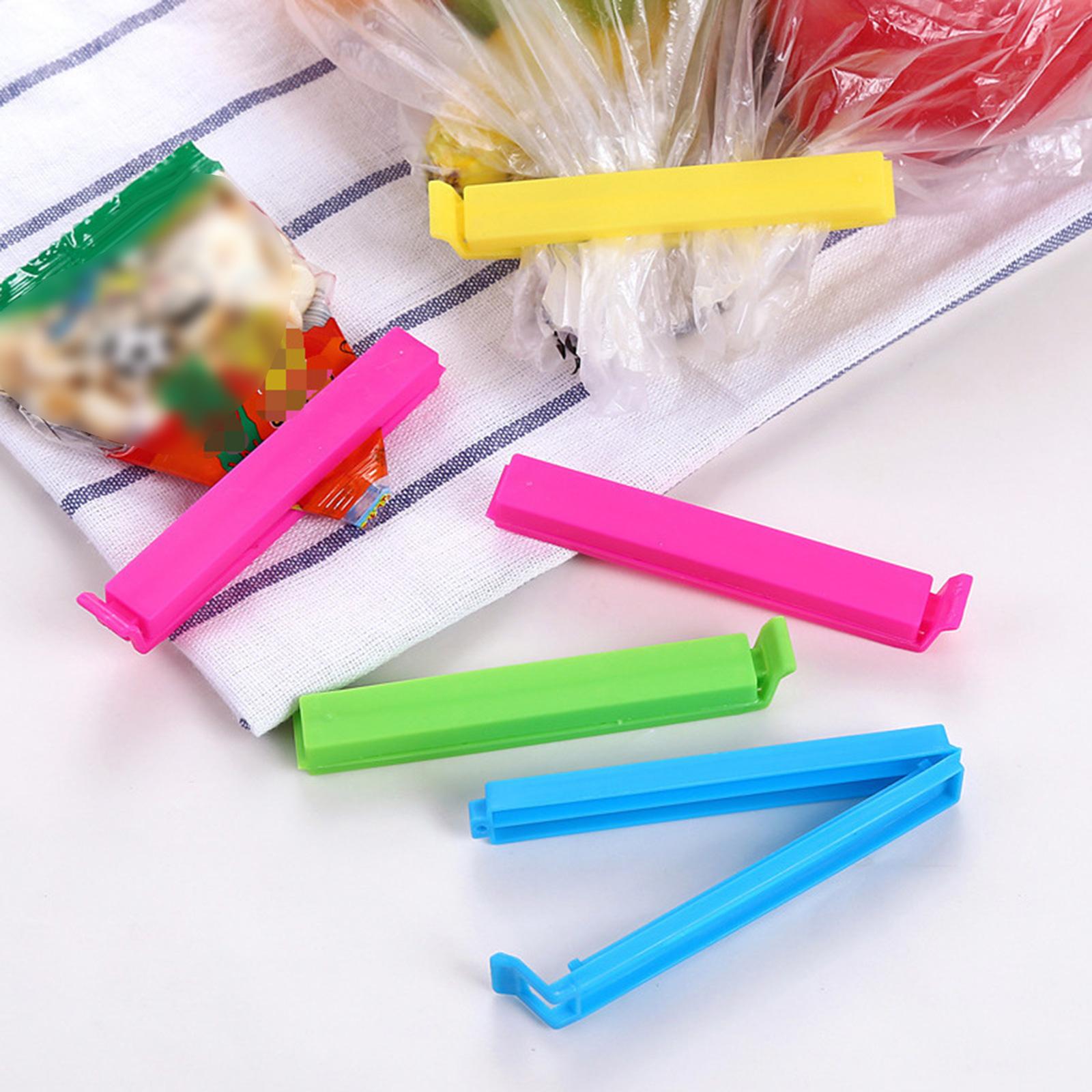 2x10Pcs Food Bags Sealing Clips Portable Chip Clips for Kitchen Home Groceries
