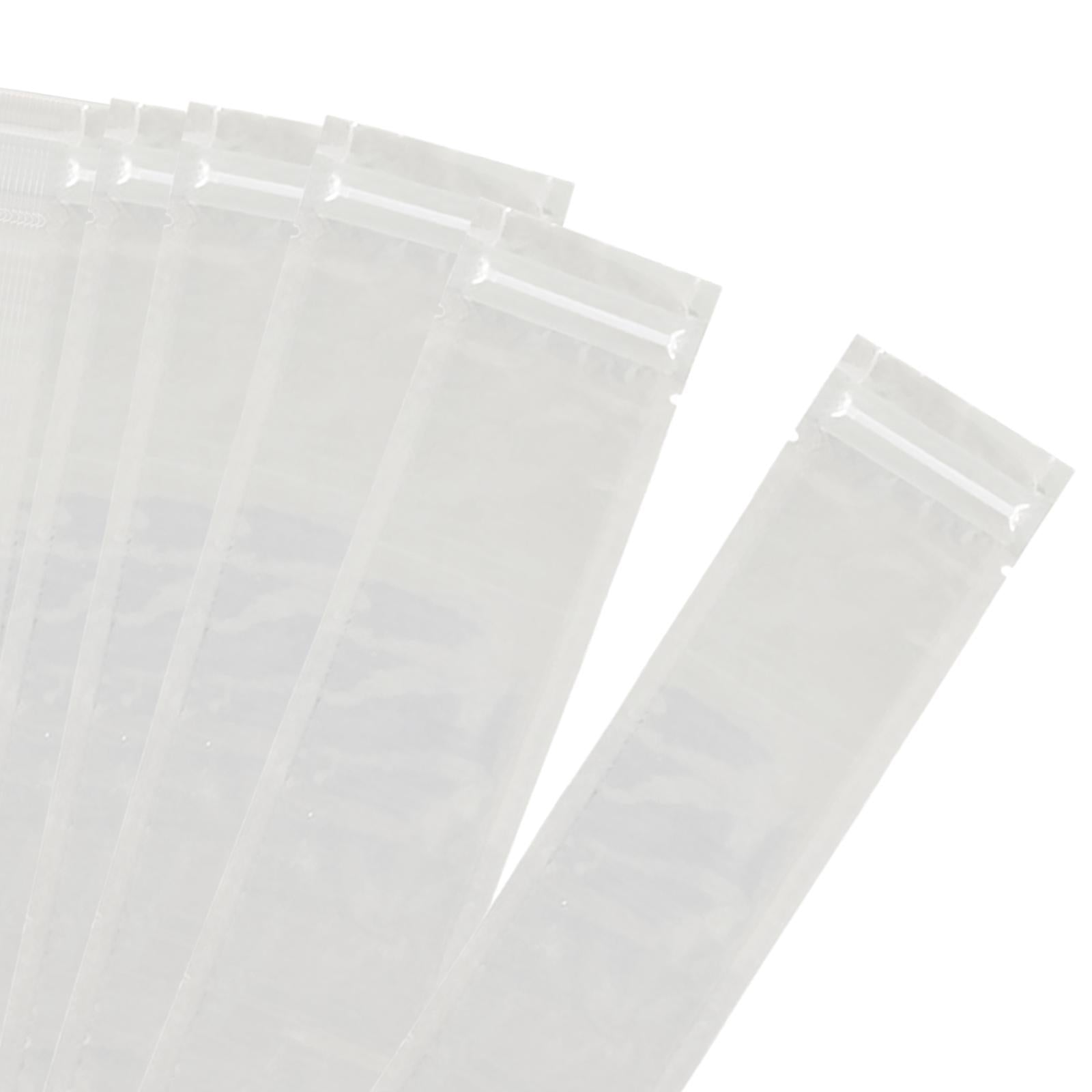 2xPopsicles Bag Ice Bag Freezer Tubes with Zip Seals for Fruit Smoothies Juice 50pcs