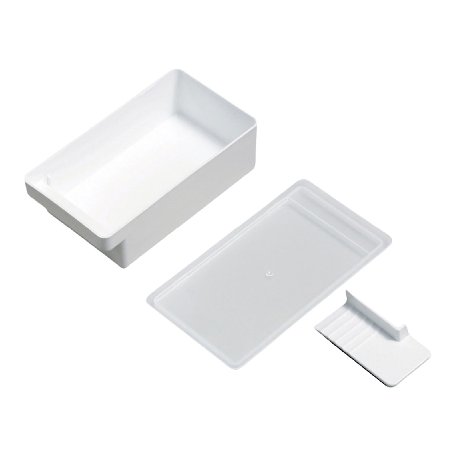 2xButter Dish with Lid Multipurpose for Kitchen Countertop Refrigerator Pantry