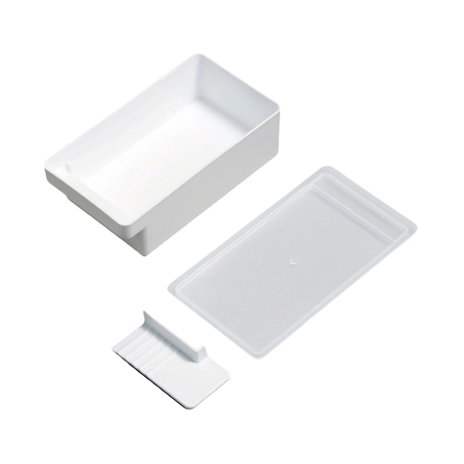 2xButter Dish with Lid Multipurpose for Kitchen Countertop Refrigerator Pantry