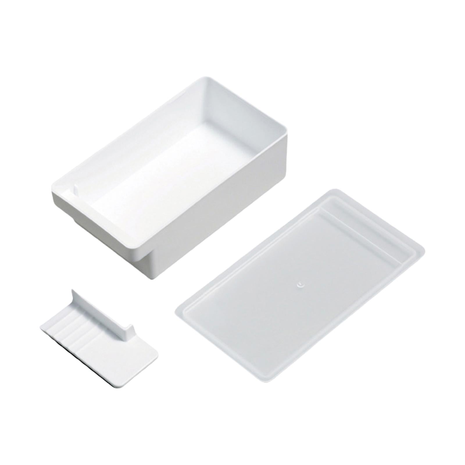 4xButter Dish with Lid Multipurpose for Kitchen Countertop Refrigerator Pantry