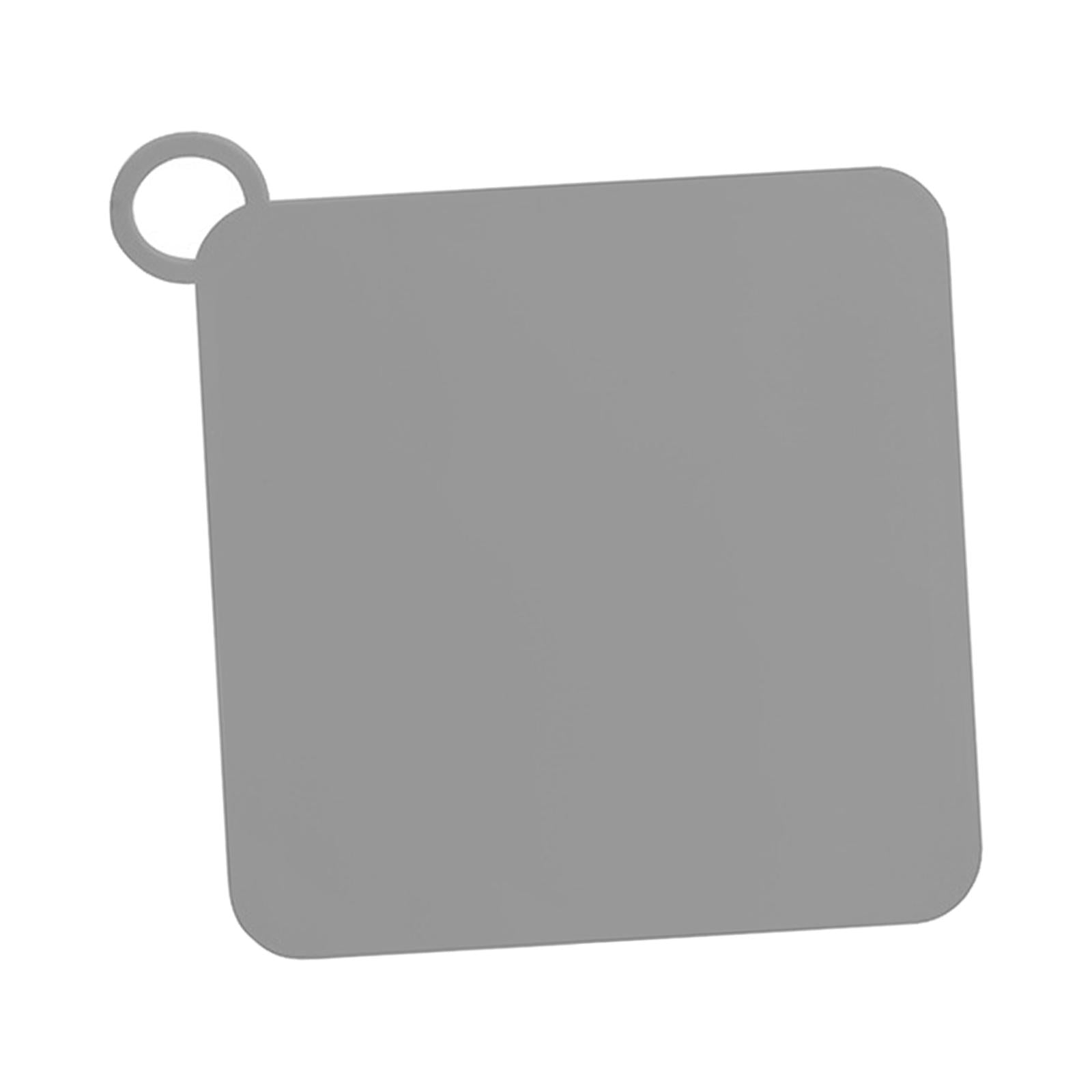 3xSilicone Drain Mat Universal Flexible Drain Plug for Restroom Dorm Household gray small