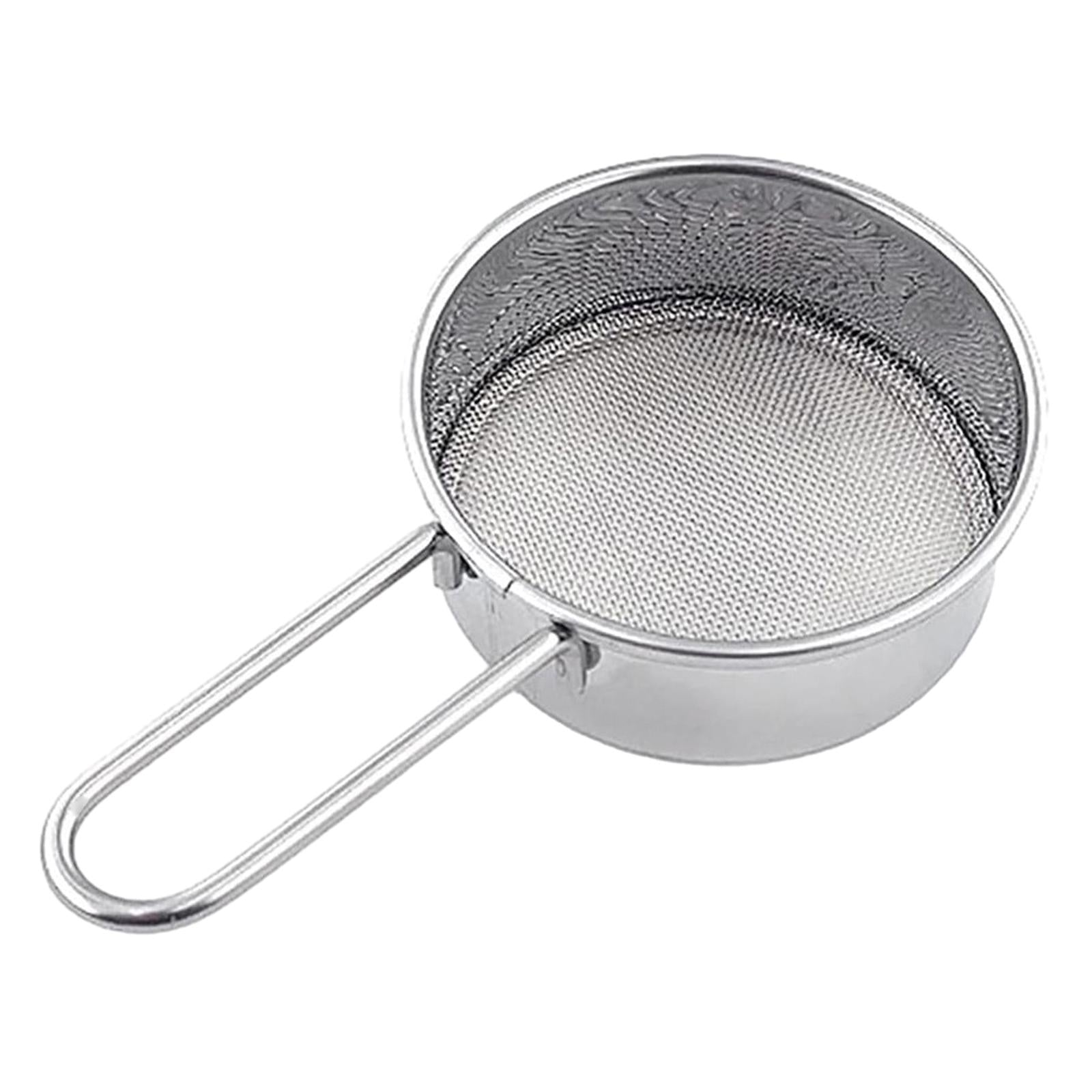 2xMini Flour Sieve Portable Kitchen Tool Small Strainer for Baking
