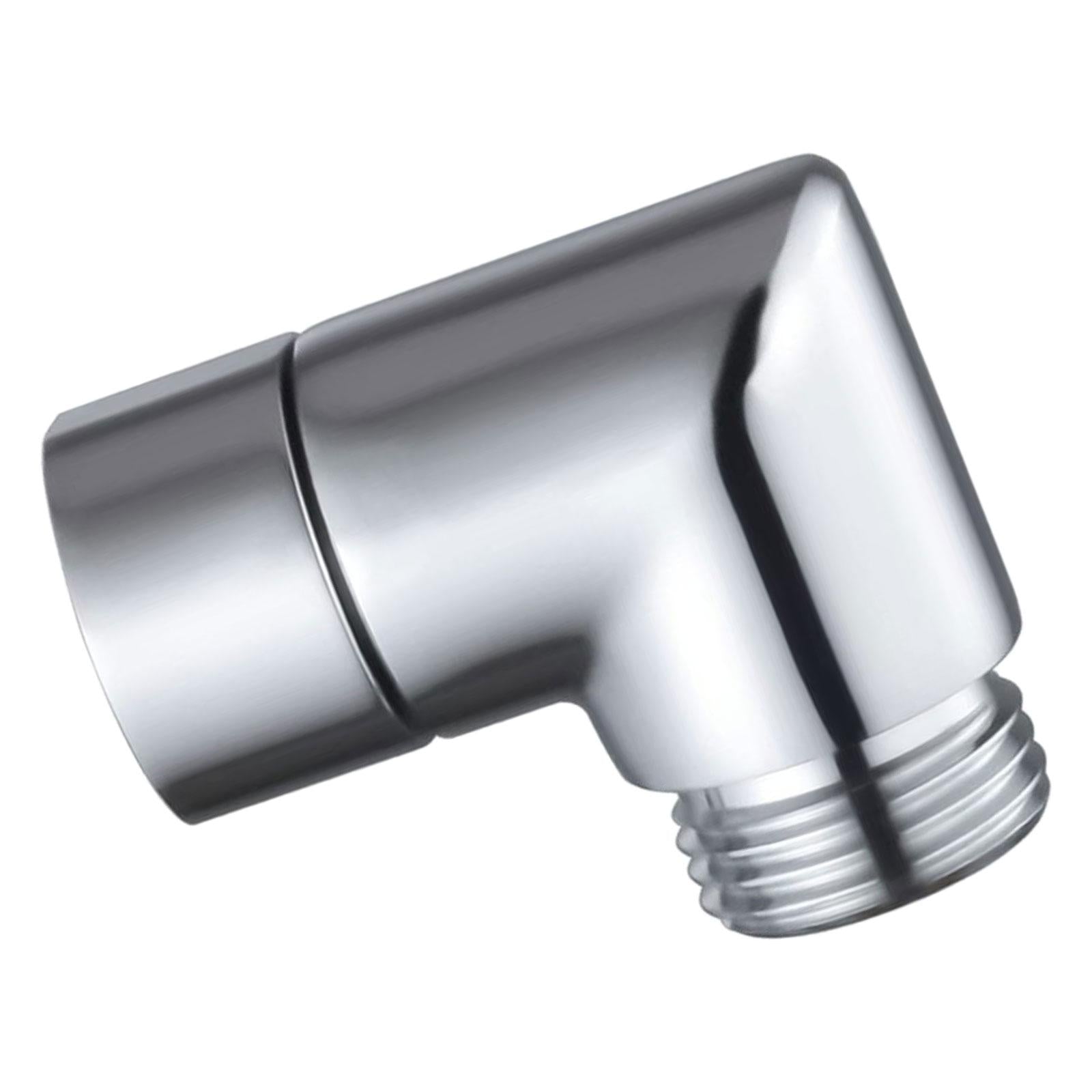 2xG1/2 Shower Elbow Adapter Bathtubs Parts Easy to Install Shower Arm Extender right angle
