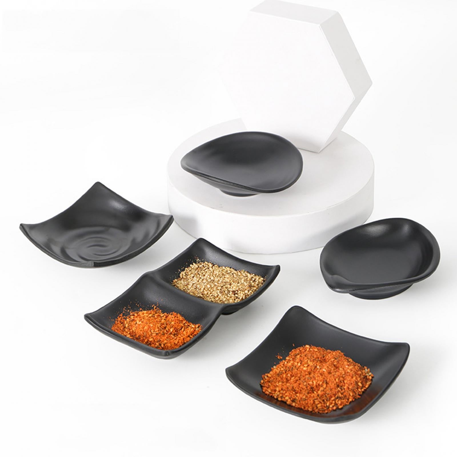 2xSauce Dish Chutney Cup Korean BBQ Portable Dip Bowls for Outdoor style L