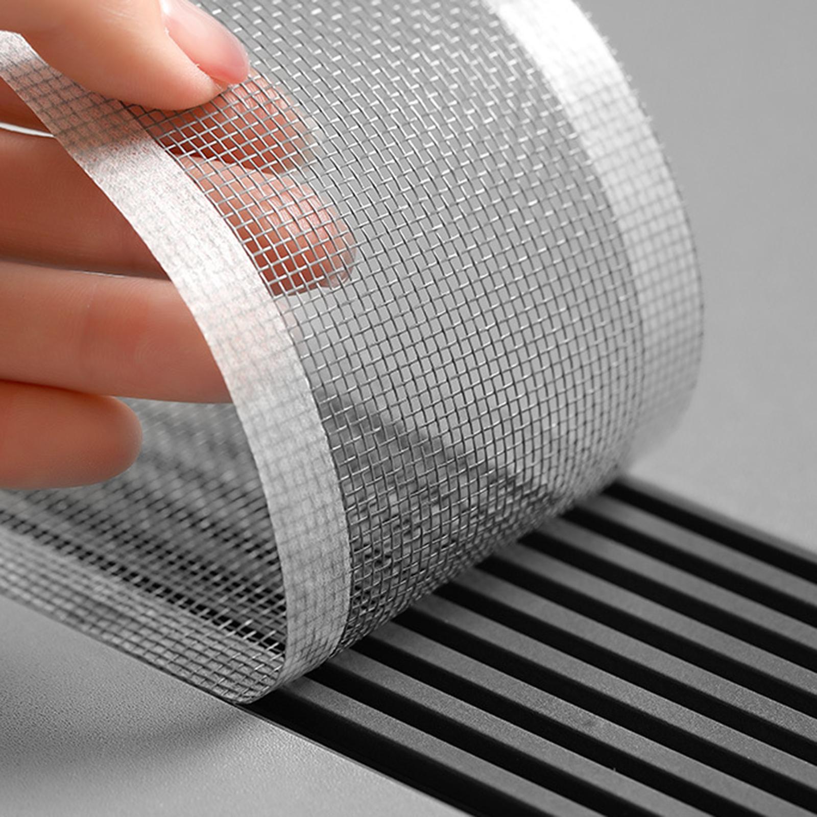 3xFloor Drain Hair Catcher Sticker Disposable Bathroom Hair Filter for Balcony