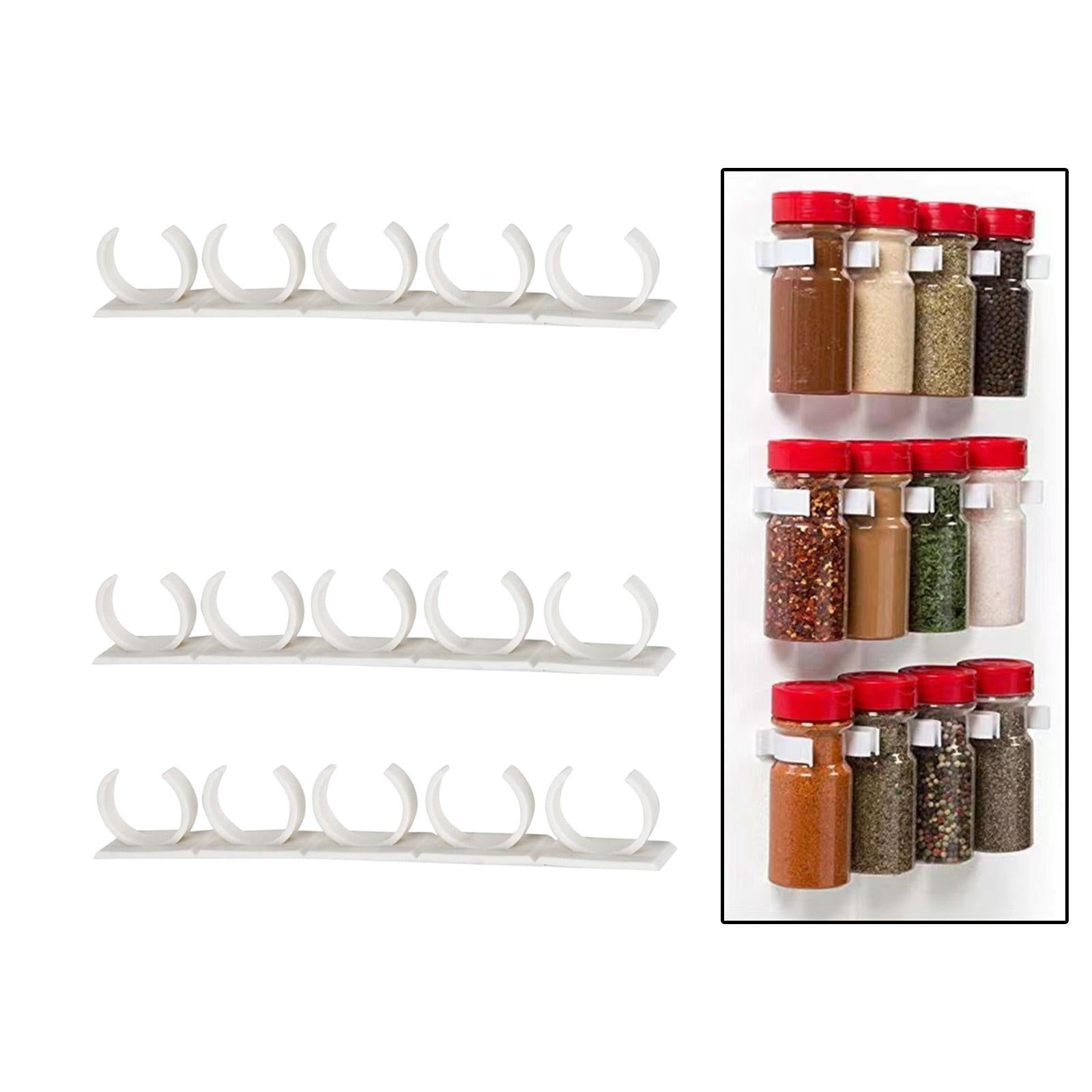 2xSpice Gripper Clips Strips RV Spice Rack for Hobby Room Apartment Small Places 1pc