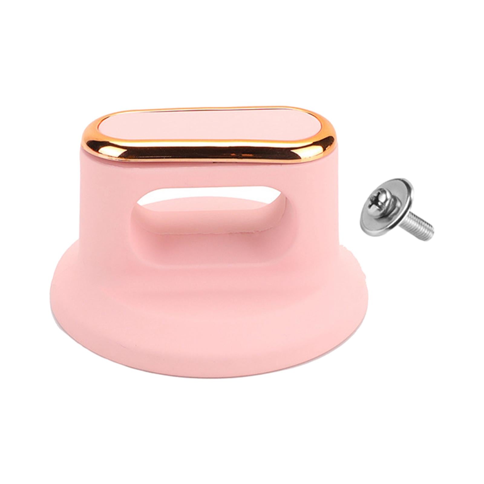 3xUniversal Lid Handle Lid Knob Caps Bakelite for Oil Pot Saucepan Lids Kettle Pink