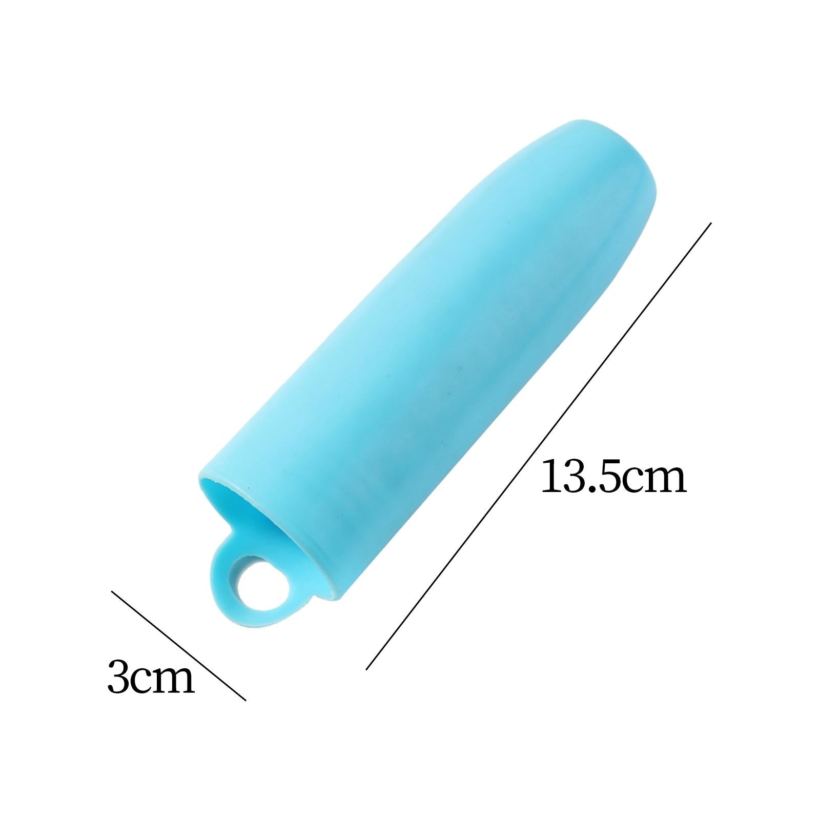 Silicone Garlic Peeler Effortlessly Easy Quick to Peeled Garlic Peeling Tube Blue