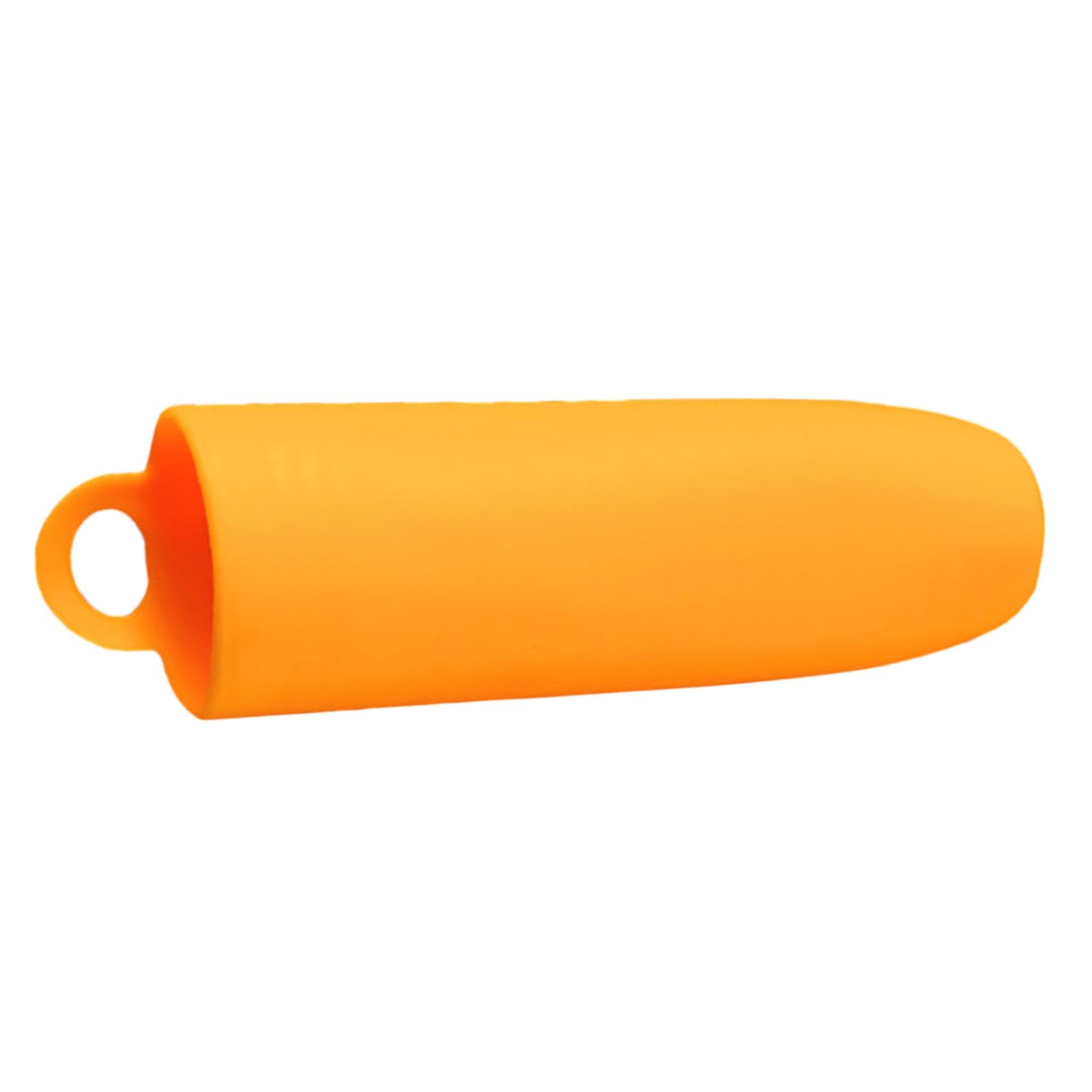 4xSilicone Garlic Peeler Effortlessly Easy Quick to Peeled Garlic Peeling Tube Yellow