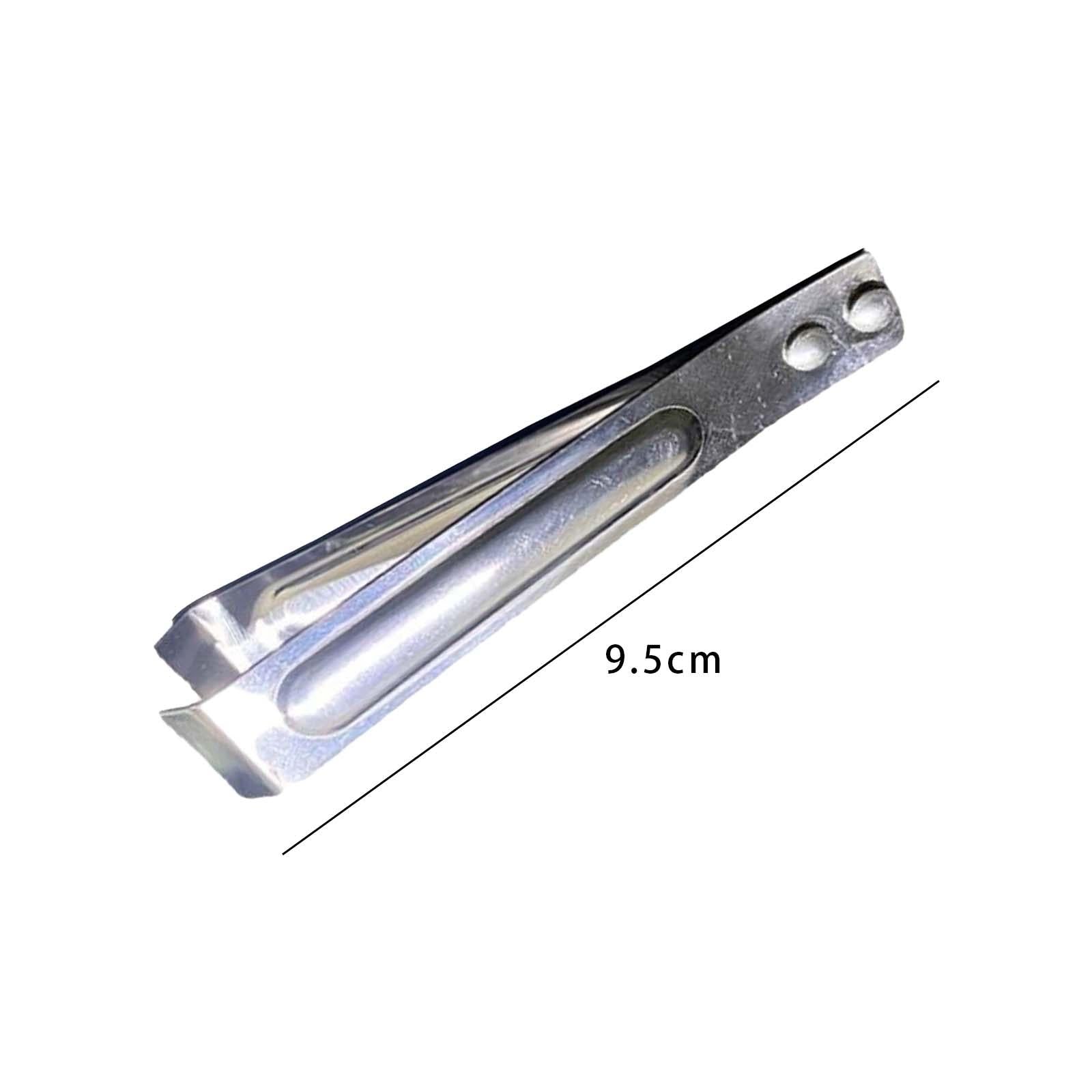 Garlic Peeler Flat Tweezers for Cooking Pliers Durable Fish Bone Tweezers