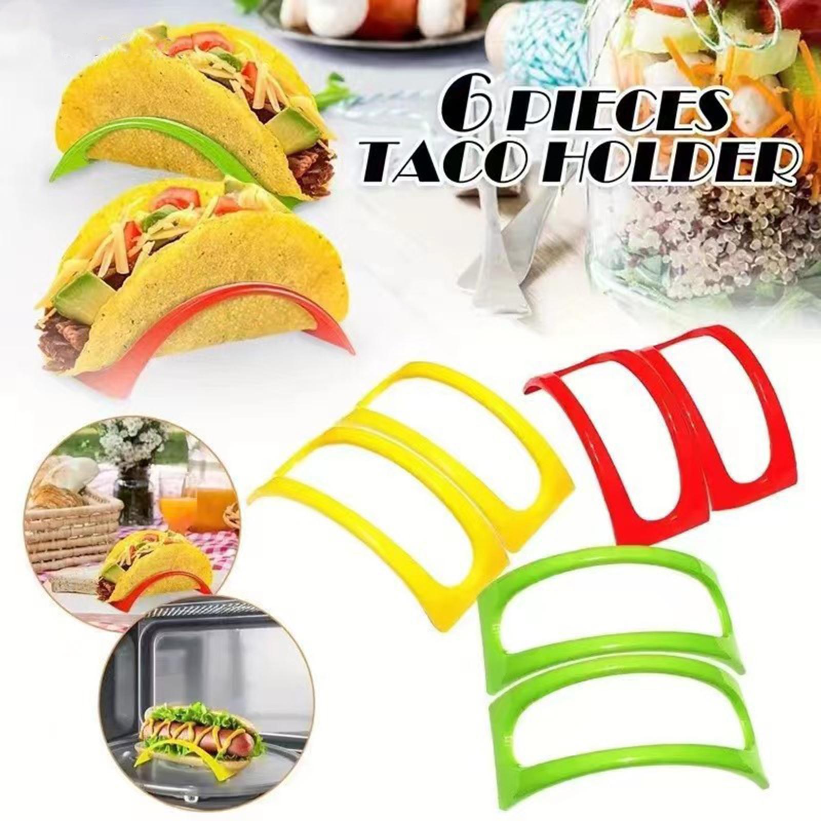 2x5x Taco Holder Stand Mexican Restaurant Pancake Rack Taco Shell Holder Stand