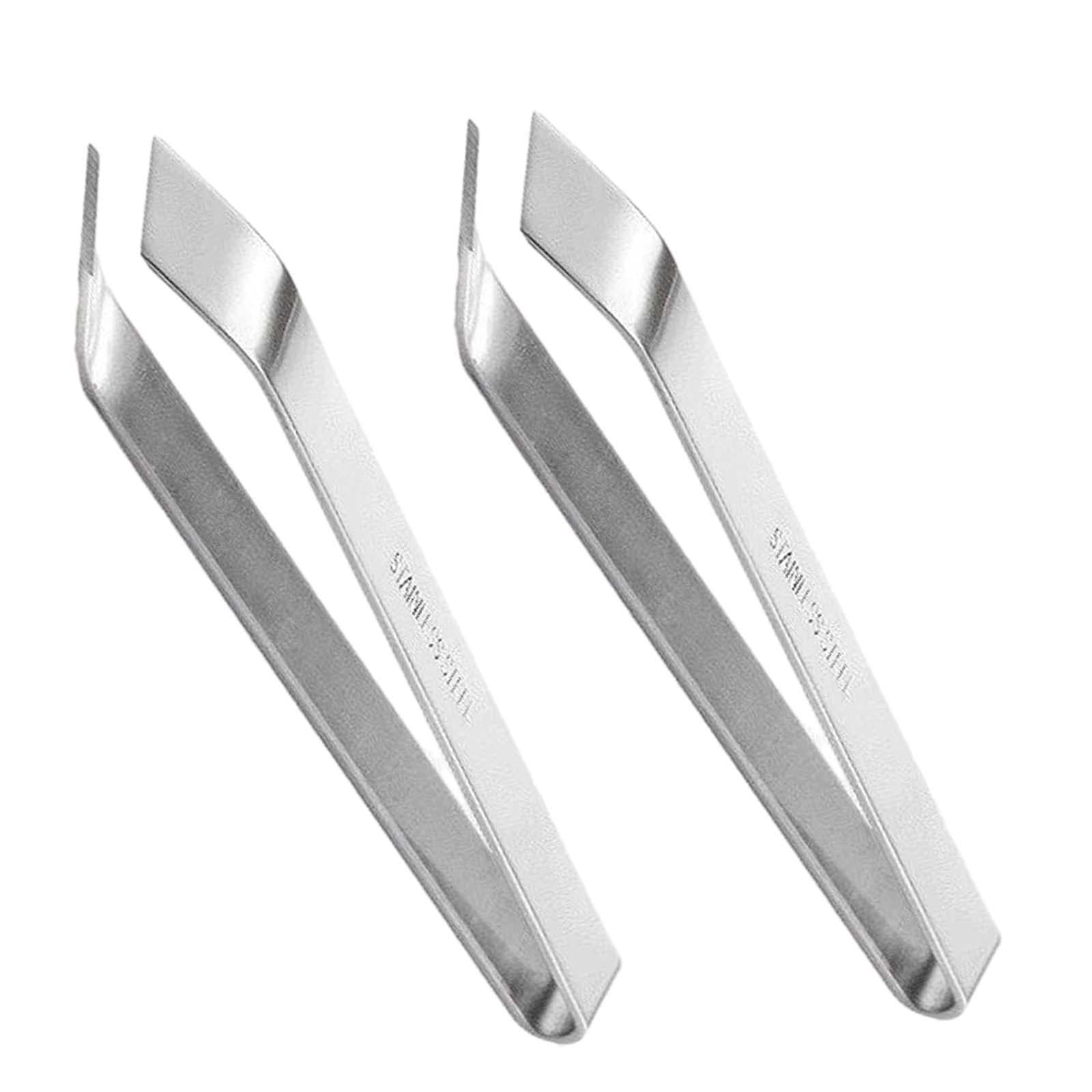 5x2 Pieces Garlic Peeler for Removing Bones & Scales Manual Fish Bone Tweezers